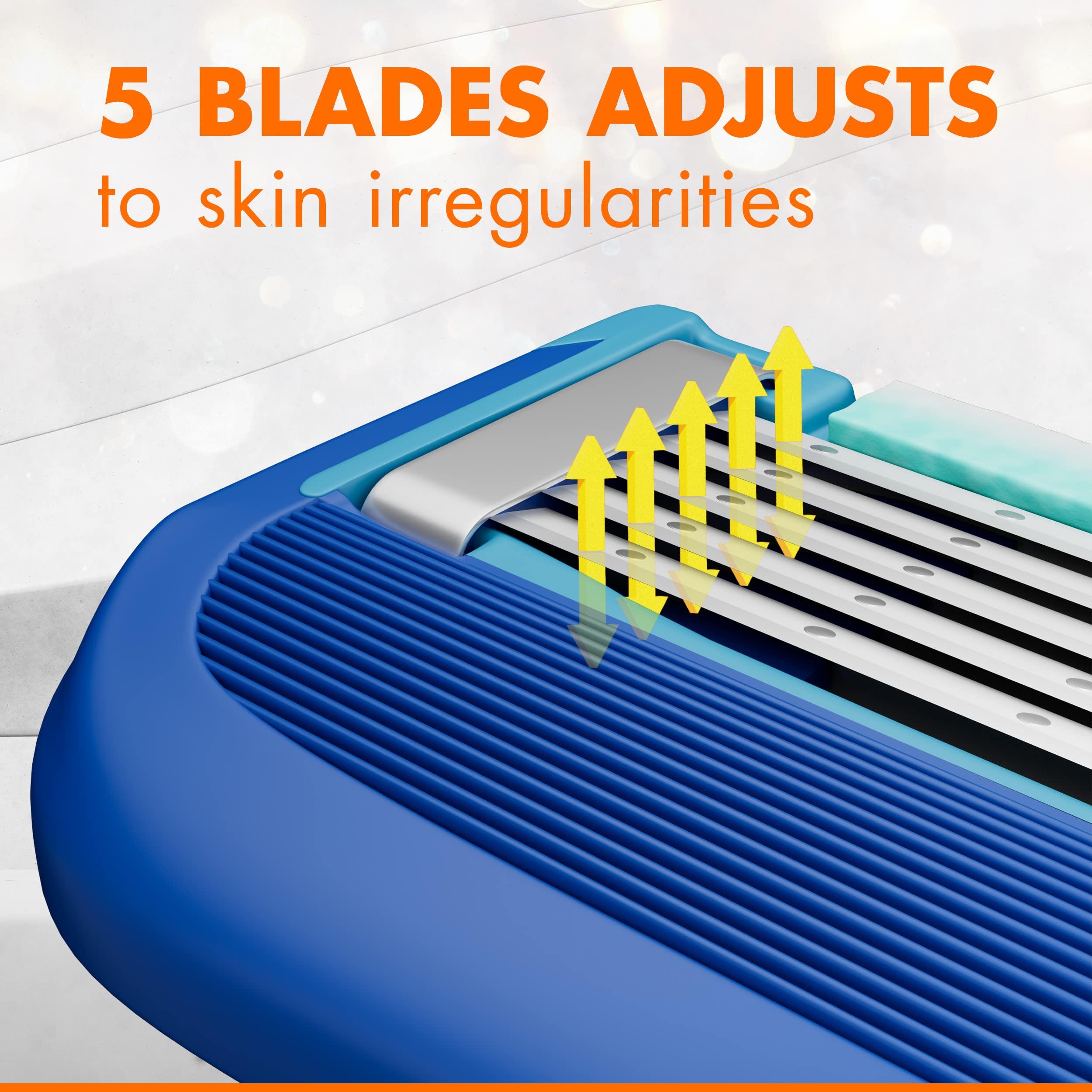 Gillette Sensor5 Men's Disposable Razors, 2 Count - Image 4