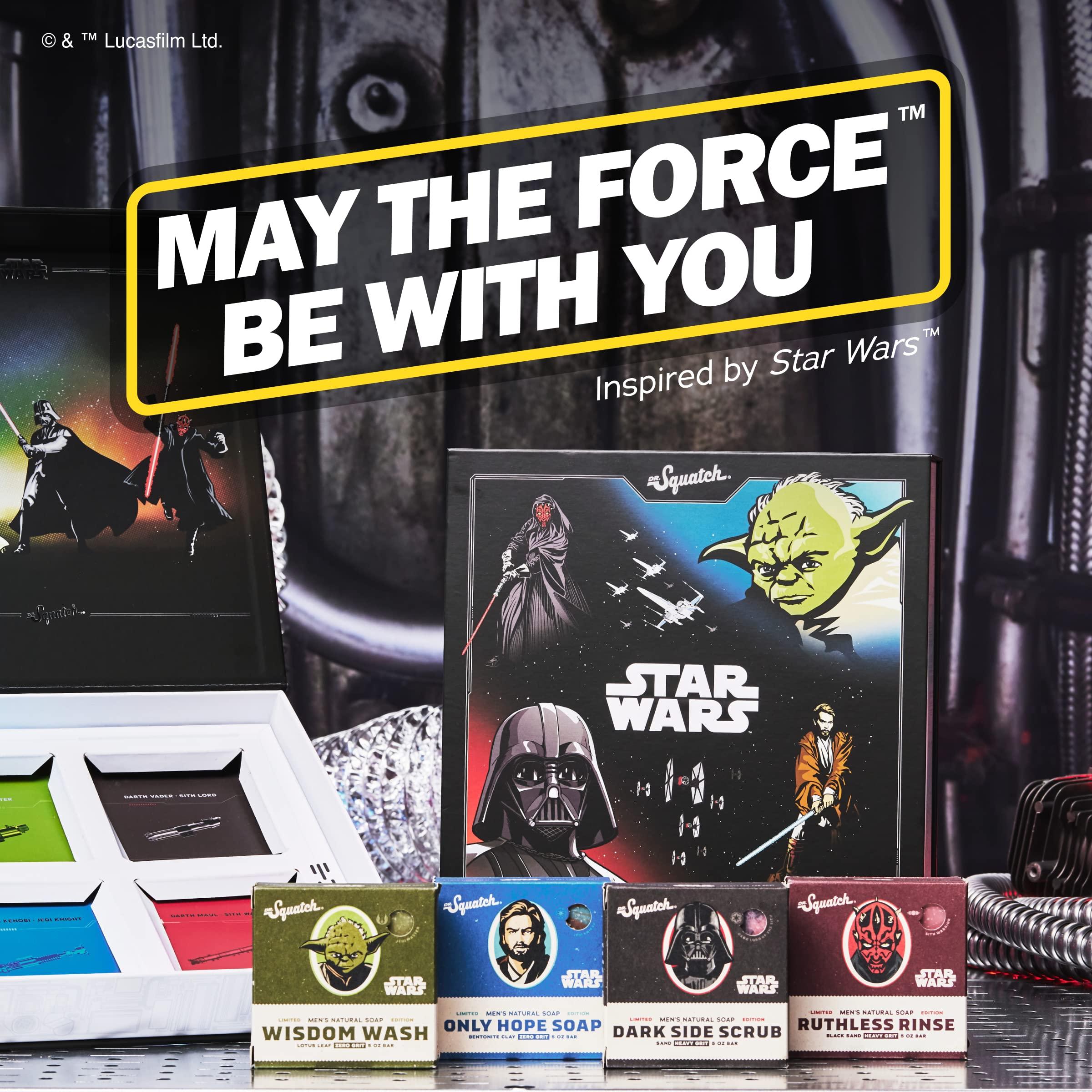 Dr. Squatch Star Wars Soap Collection Episode 1 with Collector’s Box - Men’s Natural 4 Pack Bundle - Star Wars Soap for Men - Image 2