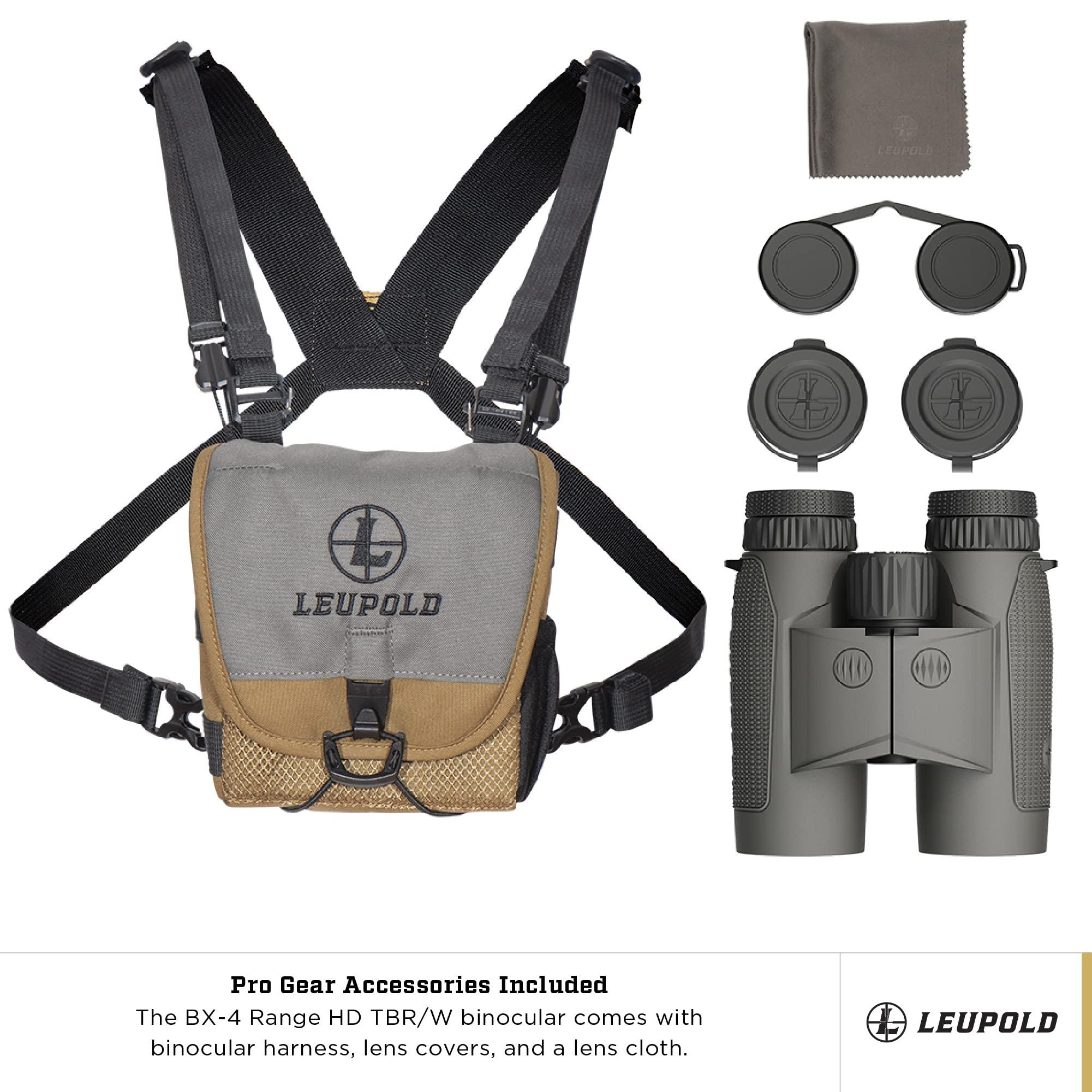Leupold BX-4 Range HD TBR/W 10x42mm Range-Finding Binocular Shadow Gray (182883) - Image 6