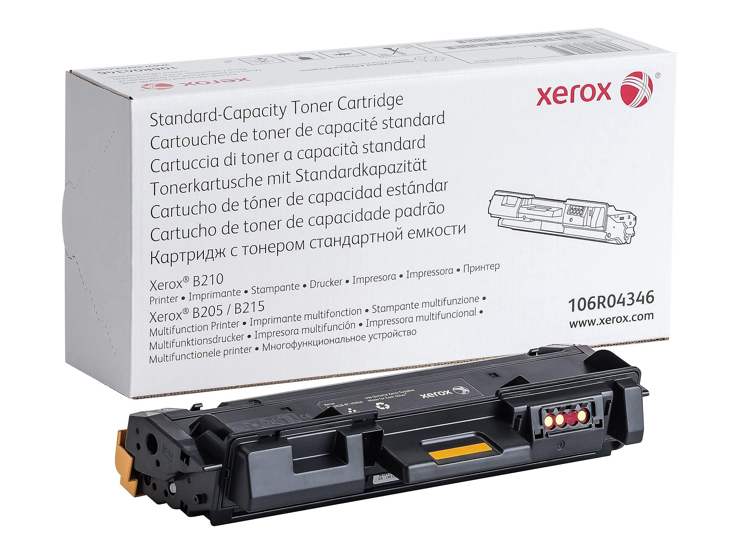 Xerox B205/ B210/ B215 Black Standard Capacity Toner-Cartridge (1,500 Pages) - 106R04346