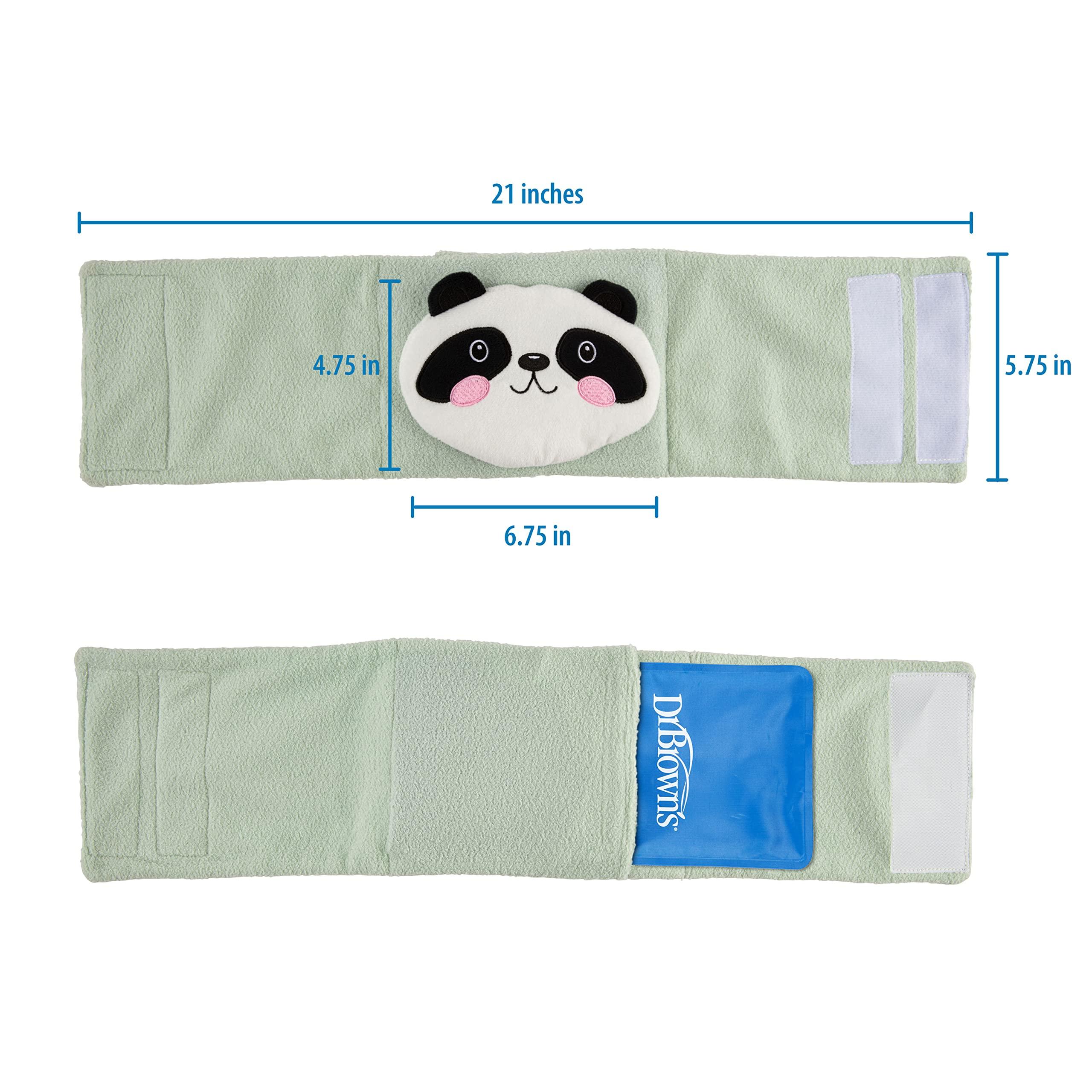 Dr. Brown's Infant Gripebelt Heated Belly Band, Soothe Baby's Tummy with Gentle Warmth and Compression, Panda, 0m+ - Image 15