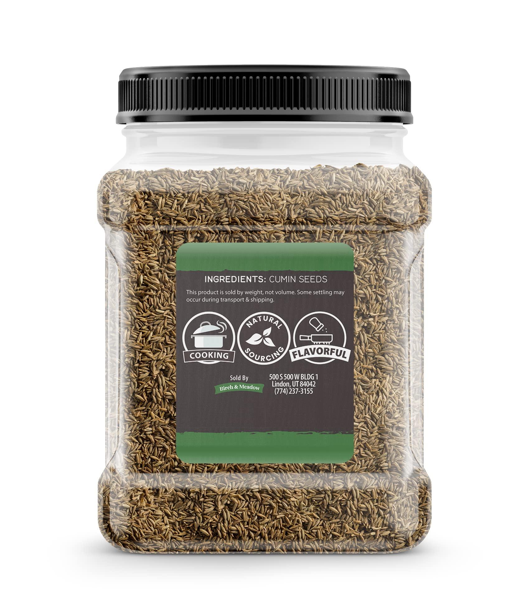 Birch & Meadow 1.5 lb of Whole Cumin Seeds, Earthy & Warm, Aromatic Spice - Image 2