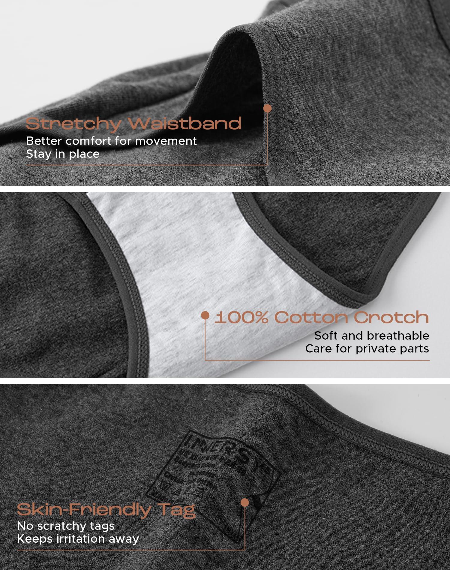 INNERSY Womens Underwear Cotton Hipster Panties Regular & Plus Size 6-Pack - Image 5