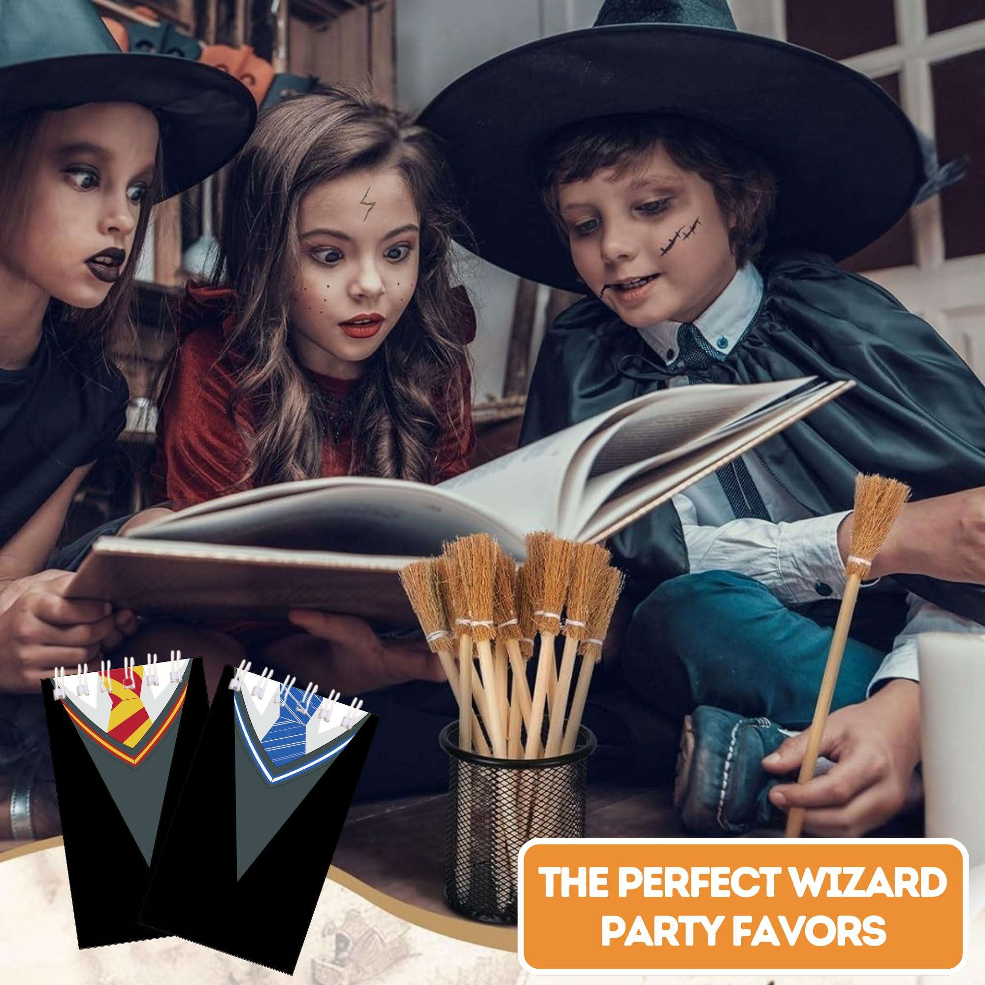 Echoglimmer 40 PCS Wizard Harry Party Favors | Birthday Party Decorations | Harry Party Supplies 20 Wizard Pencils & 20 Harry Party Notepads | Harry Party Favors | Party Décor | Birthday Games - Image 2