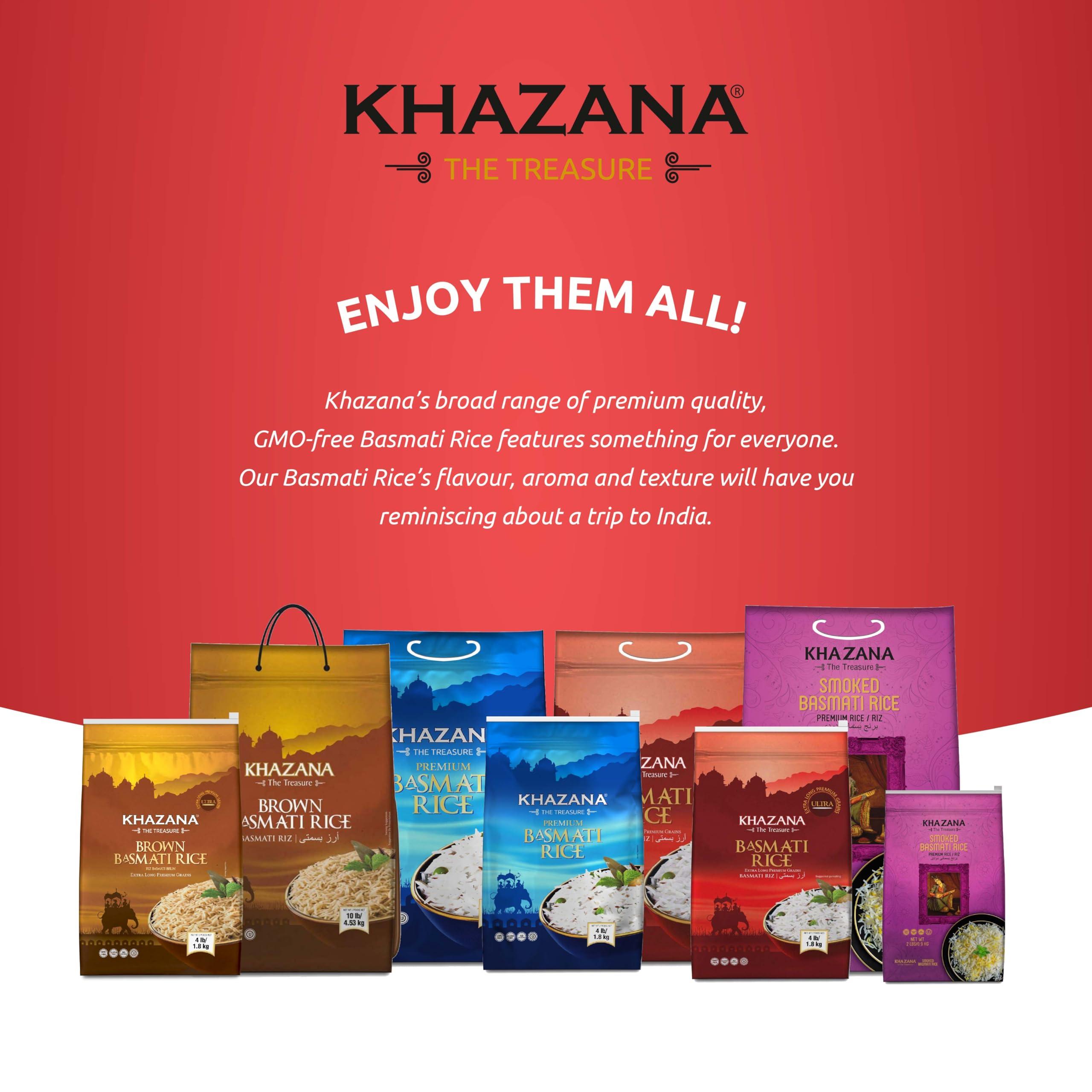 Khazana Authentic Extra Long Basmati Rice - 2lb Resealable Zipper Bag | Non-GMO, Gluten-Free, Kosher & Cholesterol-Free | Aromatic & Flavorful Grain From India - Image 8