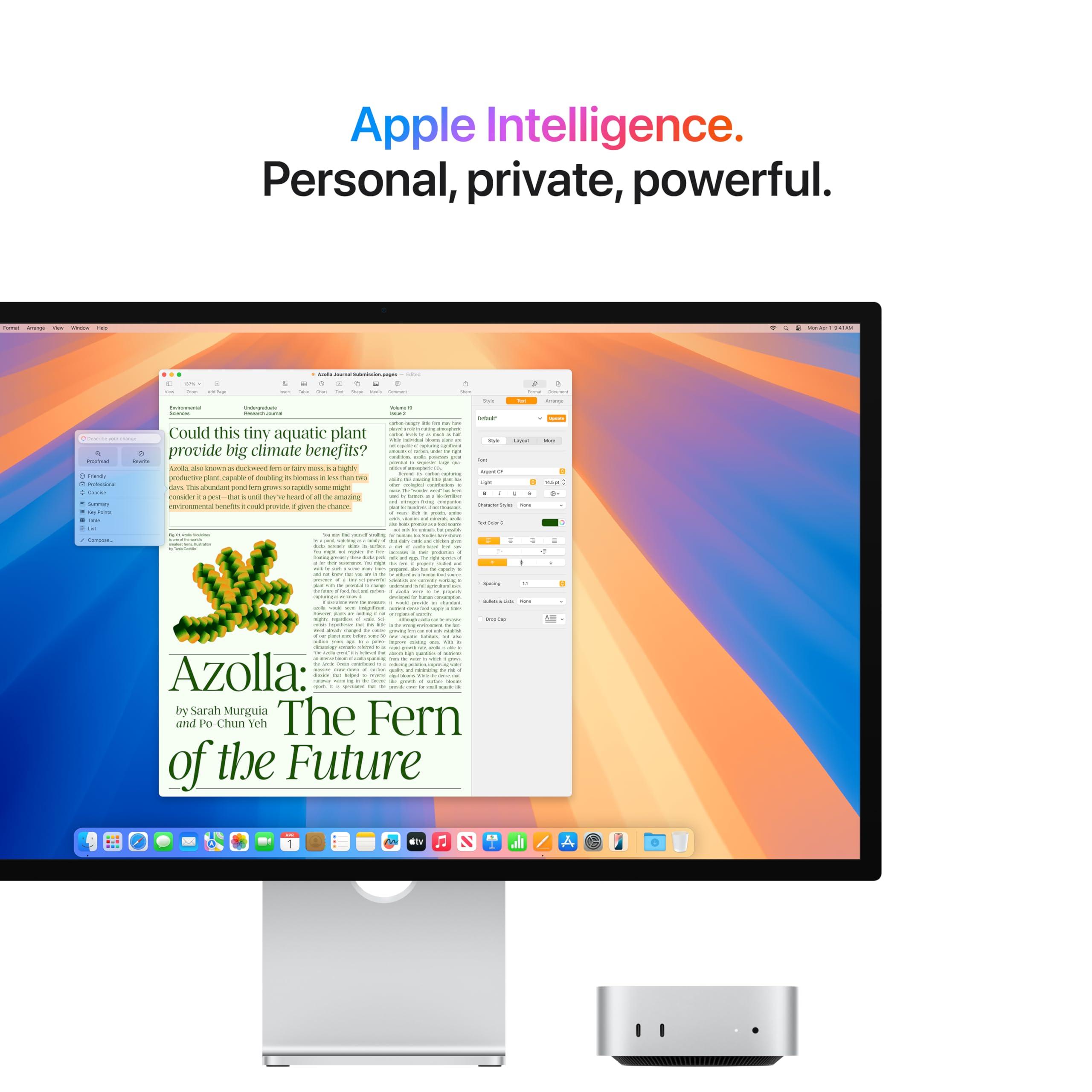 Apple 2024 Mac mini Desktop Computer with M4 chip with 10‑core CPU and 10‑core GPU: Built for Apple Intelligence, 16GB Unified Memory, 256GB SSD Storage, Gigabit Ethernet. Works with iPhone/iPad - Image 5