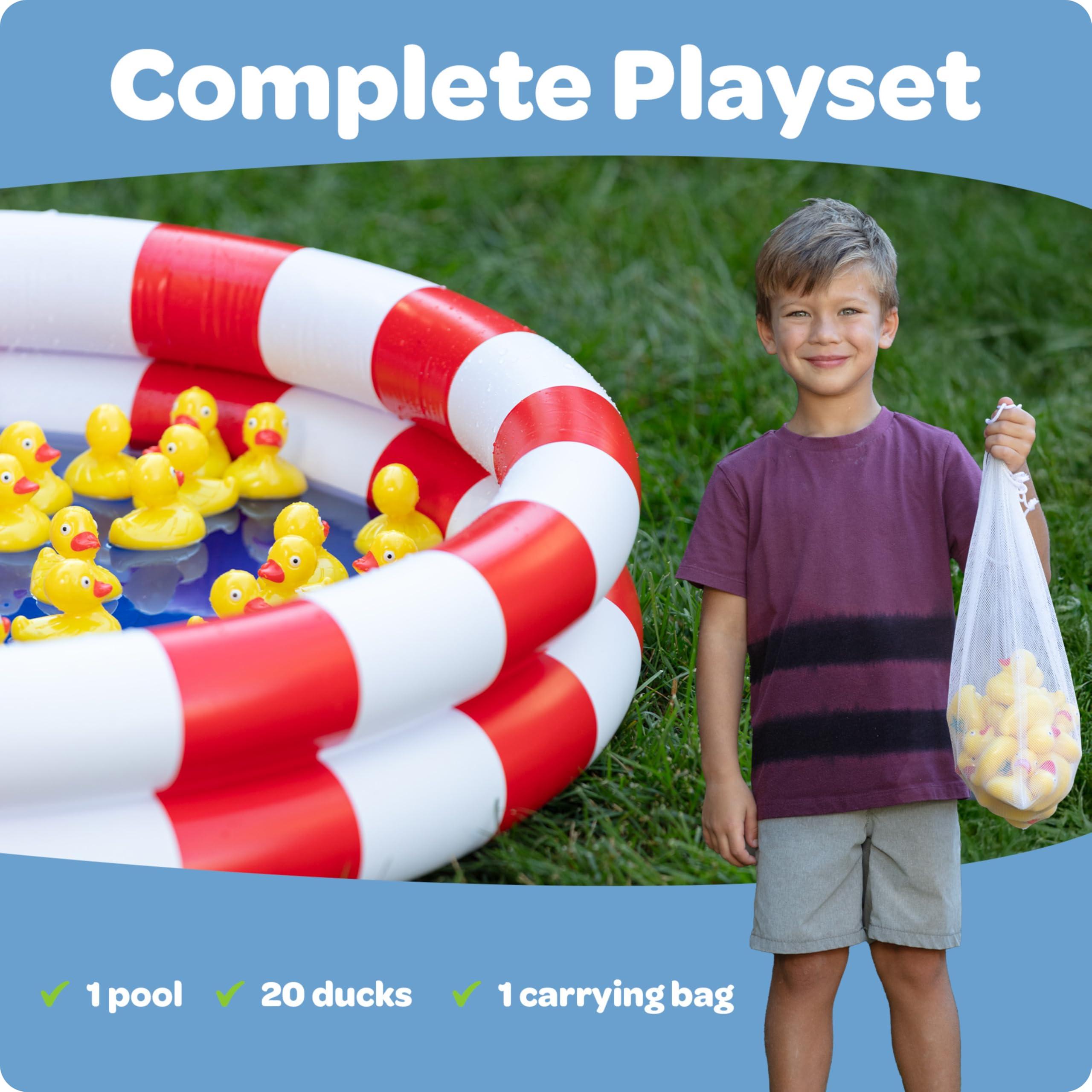 Duck Pond Matching Carnival Game, Outdoor Games for Kids Birthday Party Field Day Fun Activities for Kids 4-8, 3-5 - Outdoor Water Toys and Games for Backyard, Memory Game, Easter Gift Summer Toy - Image 3