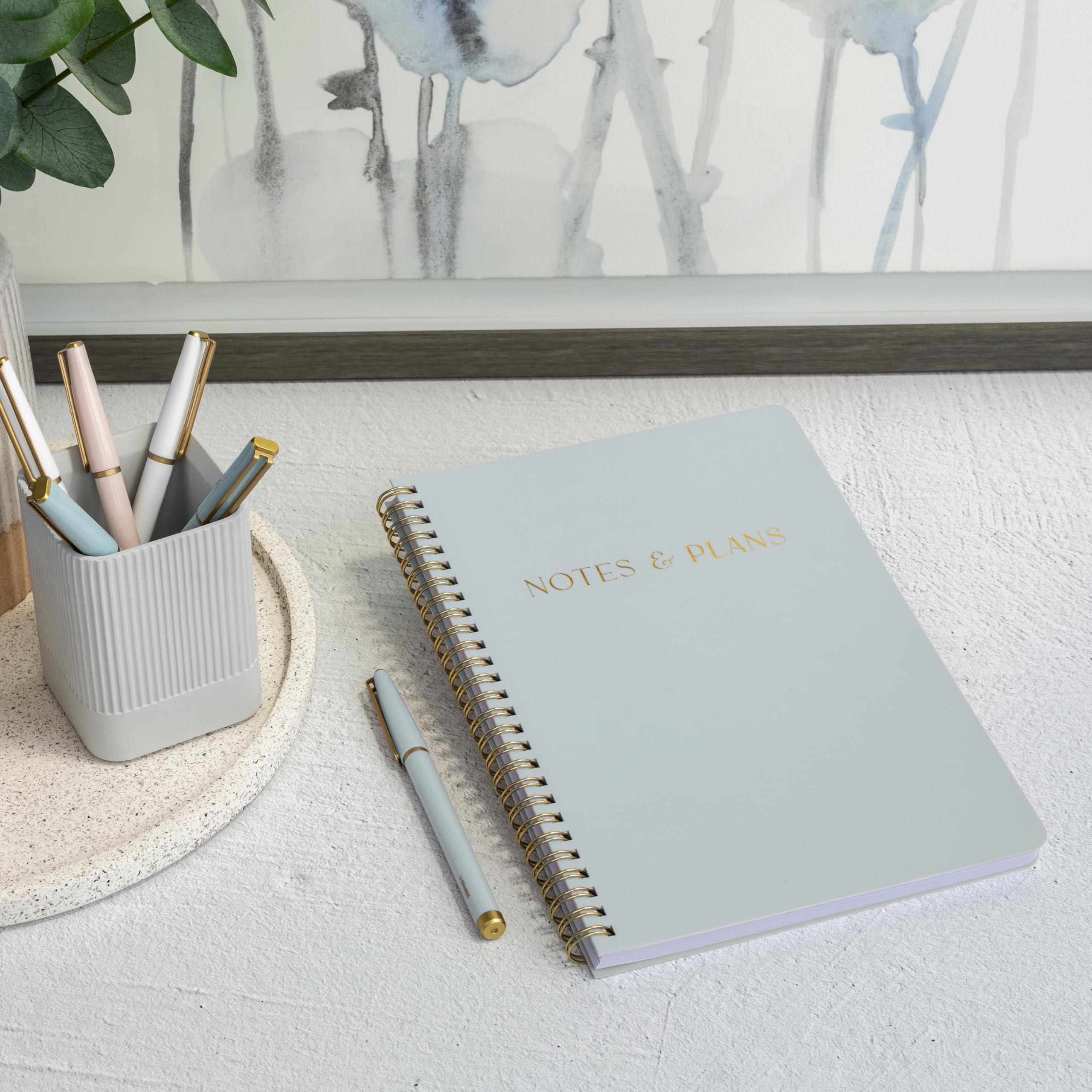 ZICOTO Beautiful Daily Planner And Notebook With Hourly Schedule - Aesthetic Spiral To do List Notepad to Easily Organize Your Tasks And Appointments - Stylish Book And School Or Office Supplies - Image 2