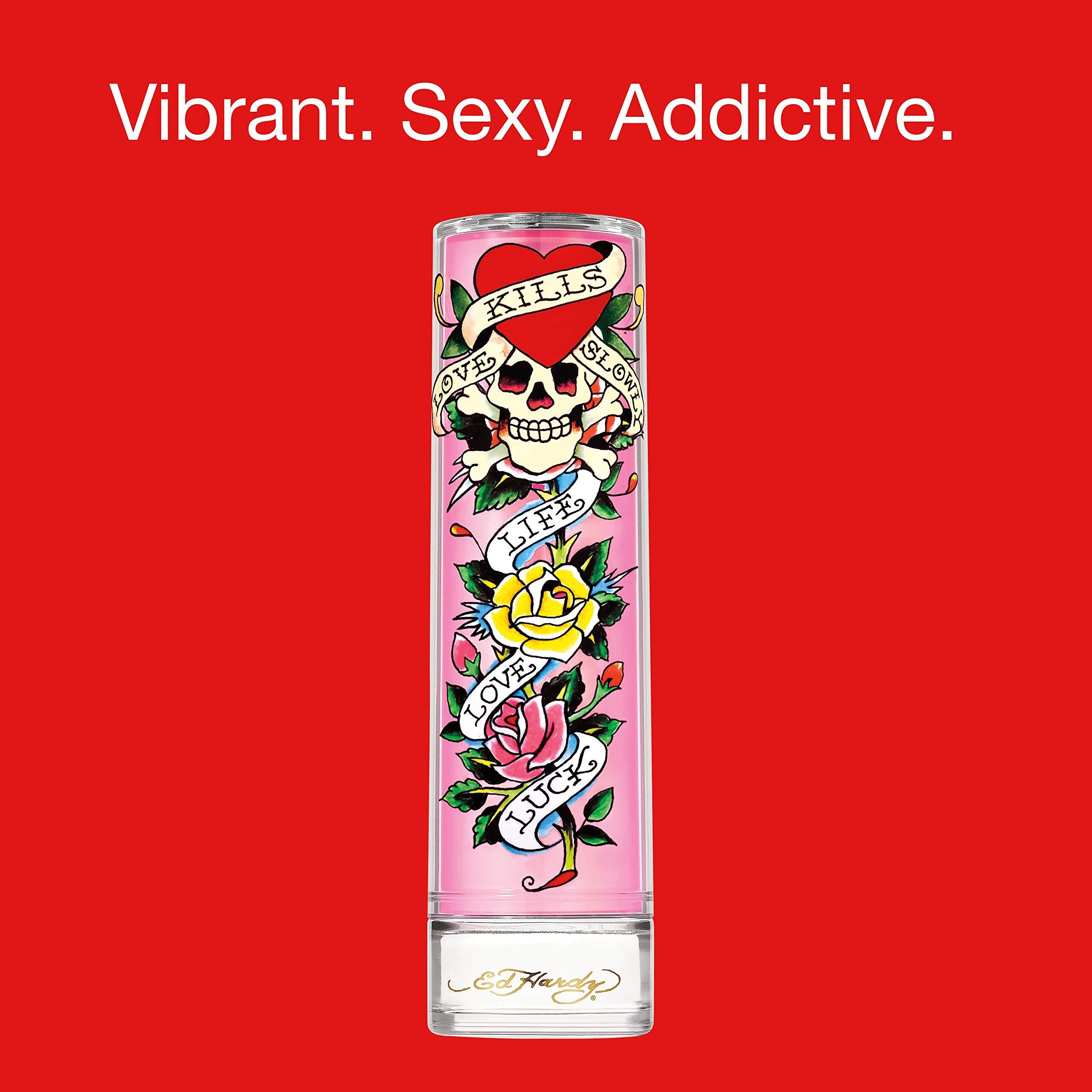 Ed Hardy Women's Perfume Fragrance by Christian Audigier, Eau De Parfum, 3.4 Fl Oz - Image 7