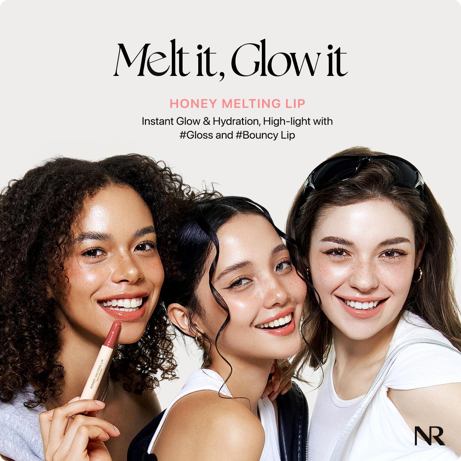 Nature Republic HONEY MELTING LIP (02 FIG) SOFT LIP STICK, Hydrating Gloss, Moisturizing balms, Sheer tint, Shine & Nude, Glowy Finish, korean make up - Image 2