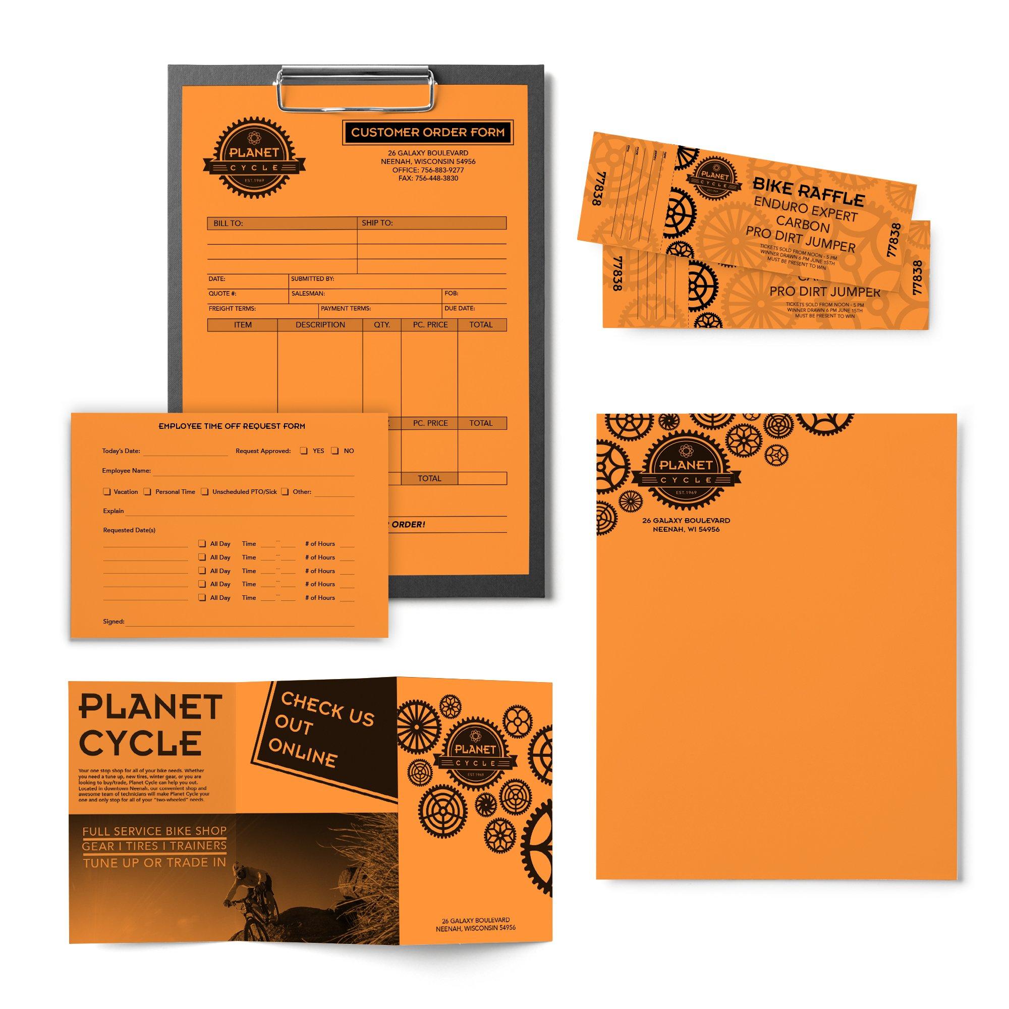 Astrobrights Mega Collection, Colored Paper, Bright Orange, 625 Sheets, 24 lb/89 gsm, 8.5" x 11" - MORE SHEETS! (91619) - Image 7