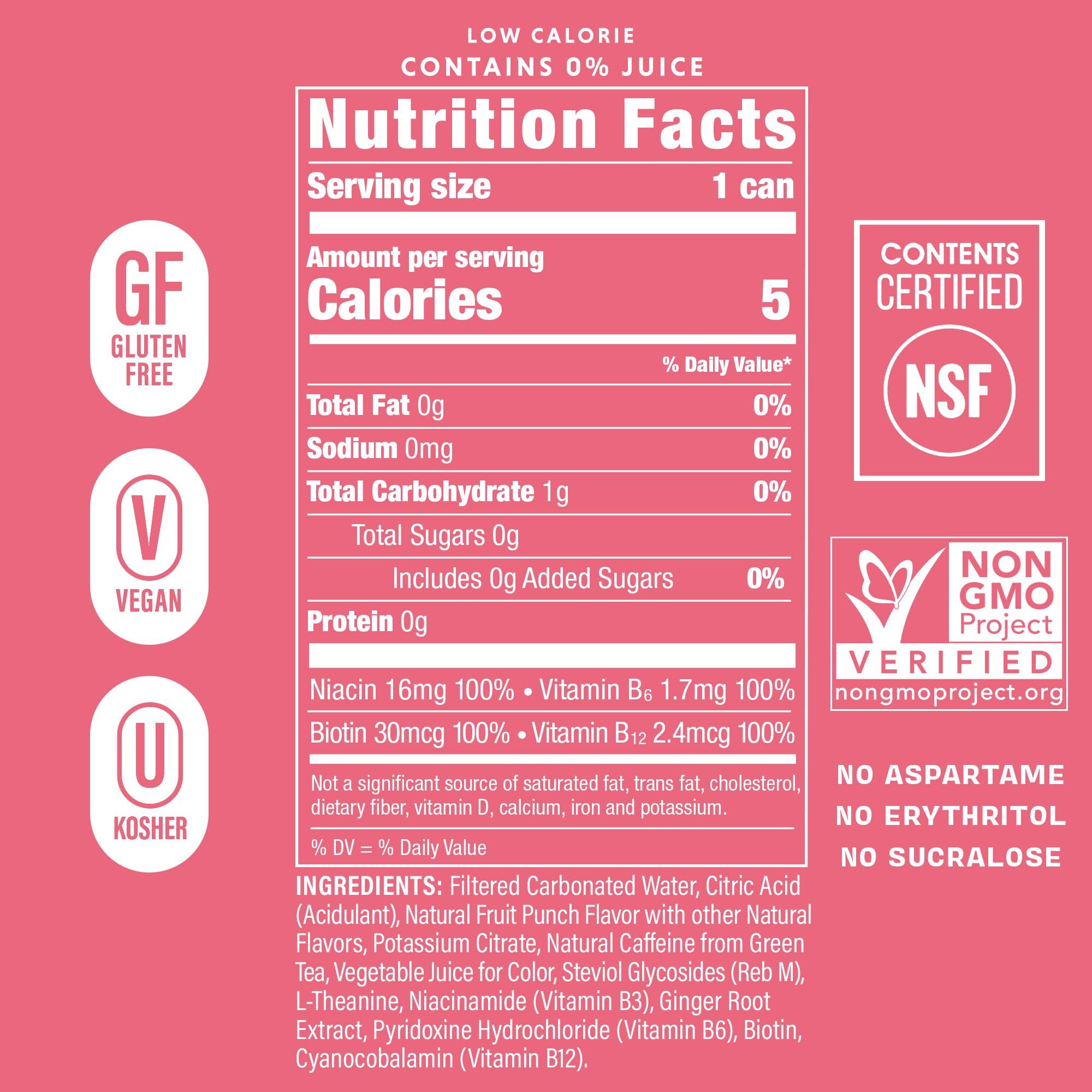 GORGIE Sugar Free Natural Energy Drinks, BestSellers Variety (12 Pack) - Healthy Energy Drinks - Natural Coffee Replacement with Green Tea Caffeine and Biotin - 150mg Caffeine, Vegan, & Low Calorie - Image 2