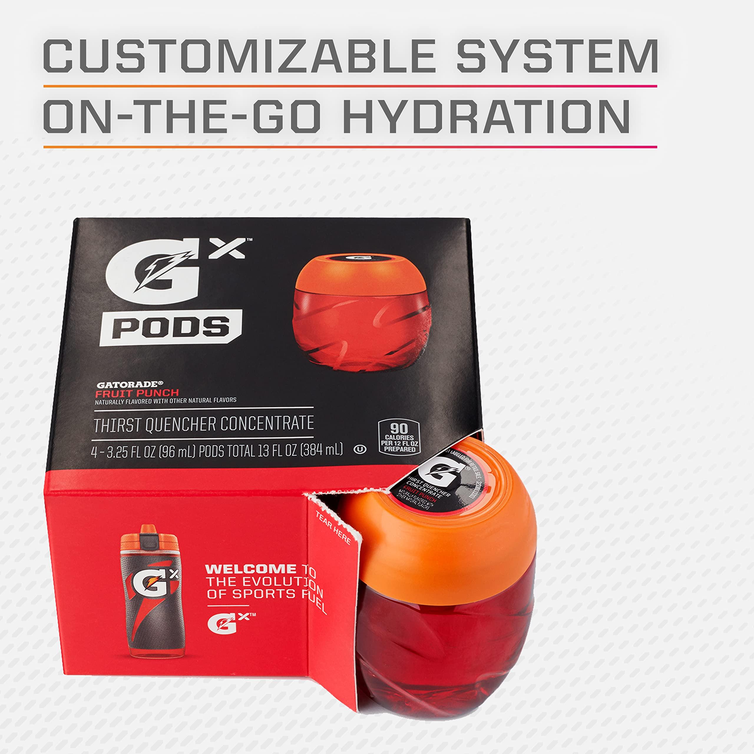 Gatorade unisex adult Gatorade GX Pods, Kiwi Strawberry (24ct), 6 x 4pack 24 Pods US - Image 3