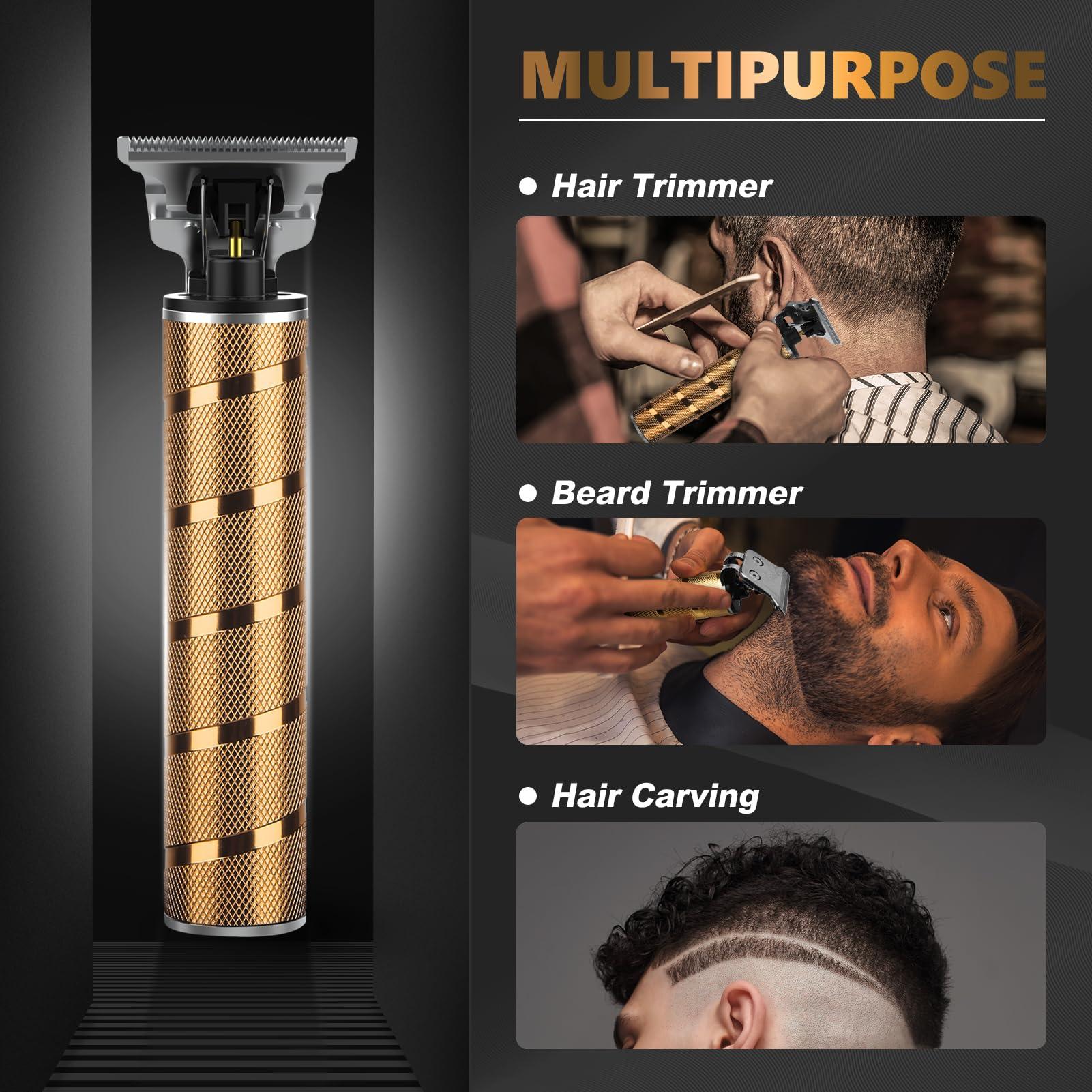 Ufree Hair Trimmer & Beard Trimmer for Men Professional, Electric Razor Shavers for Men, T Blade Precision Edgers Liners, Barber Clippers for Hair Cutting Mustache Facial, Mens Gifts - Image 2