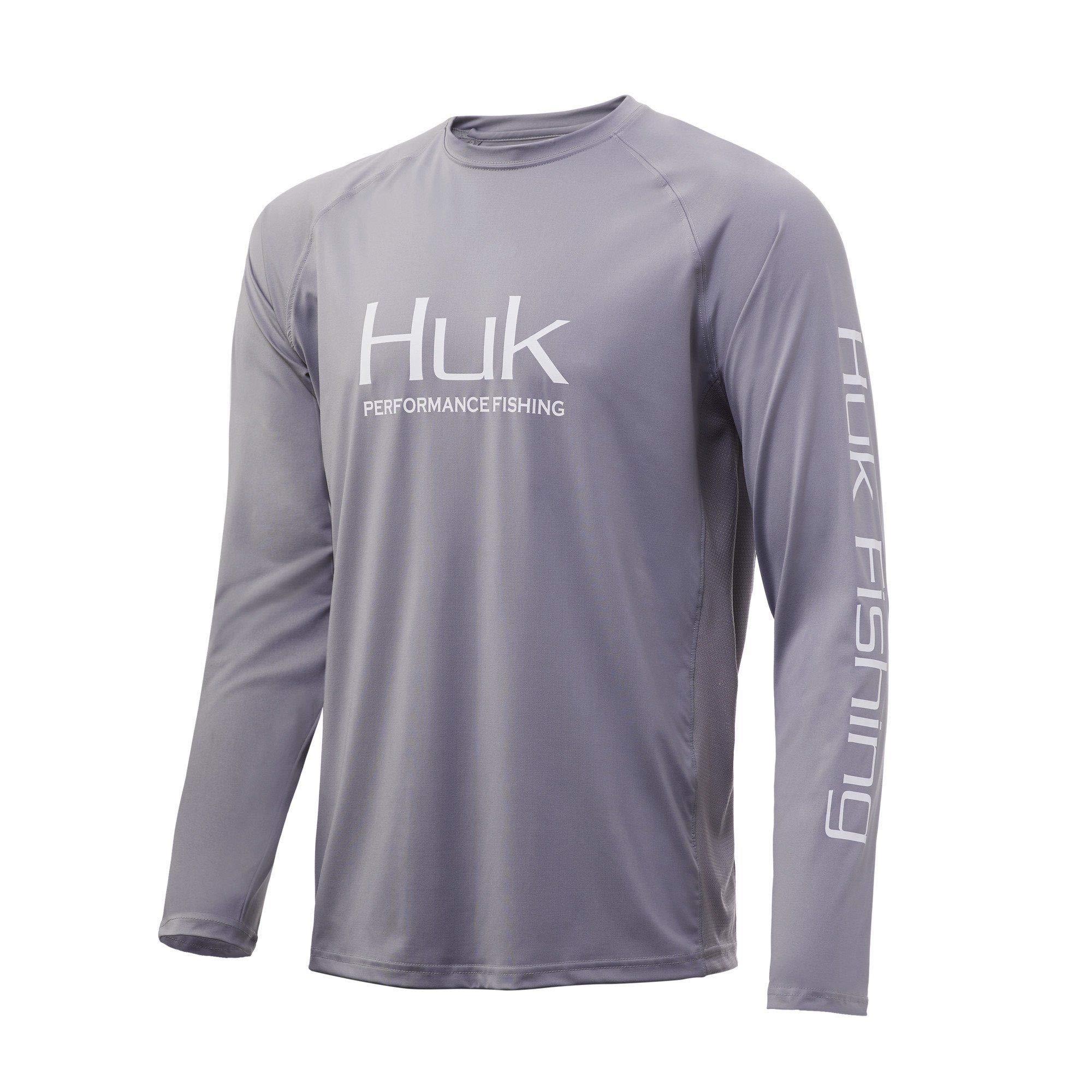 HUK Men's Pursuit Vented Long Sleeve 30 UPF Fishing Shirt - Image 2