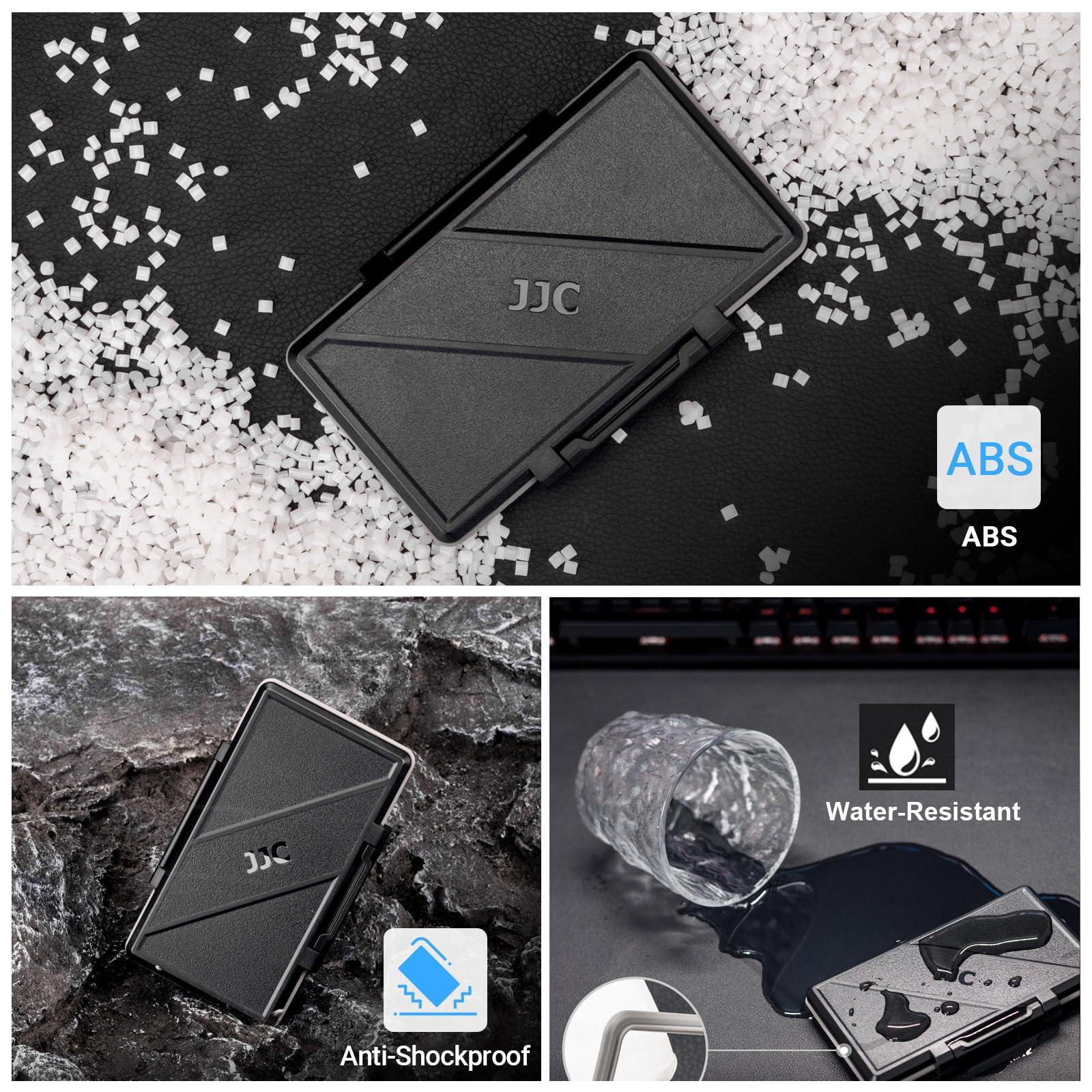 36 Slots Memory Card Case Water-Resistant Anti-Shock Memory Card Wallet for 24 Micro SD SDXC SDHC TF Cards and 12 SD SDXC SDHC Cards - Image 4