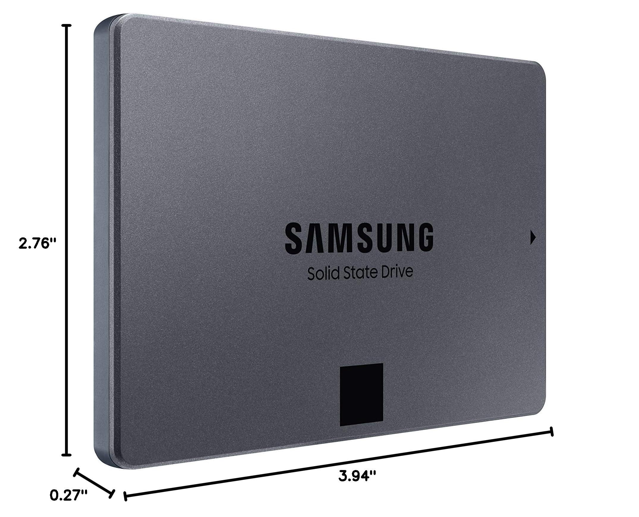 SAMSUNG 870 QVO SATA III SSD 8TB 2.5" Internal Solid State Drive, Upgrade Desktop PC or Laptop Memory and Storage for IT Pros, Creators, Everyday Users, MZ-77Q8T0B - Image 11