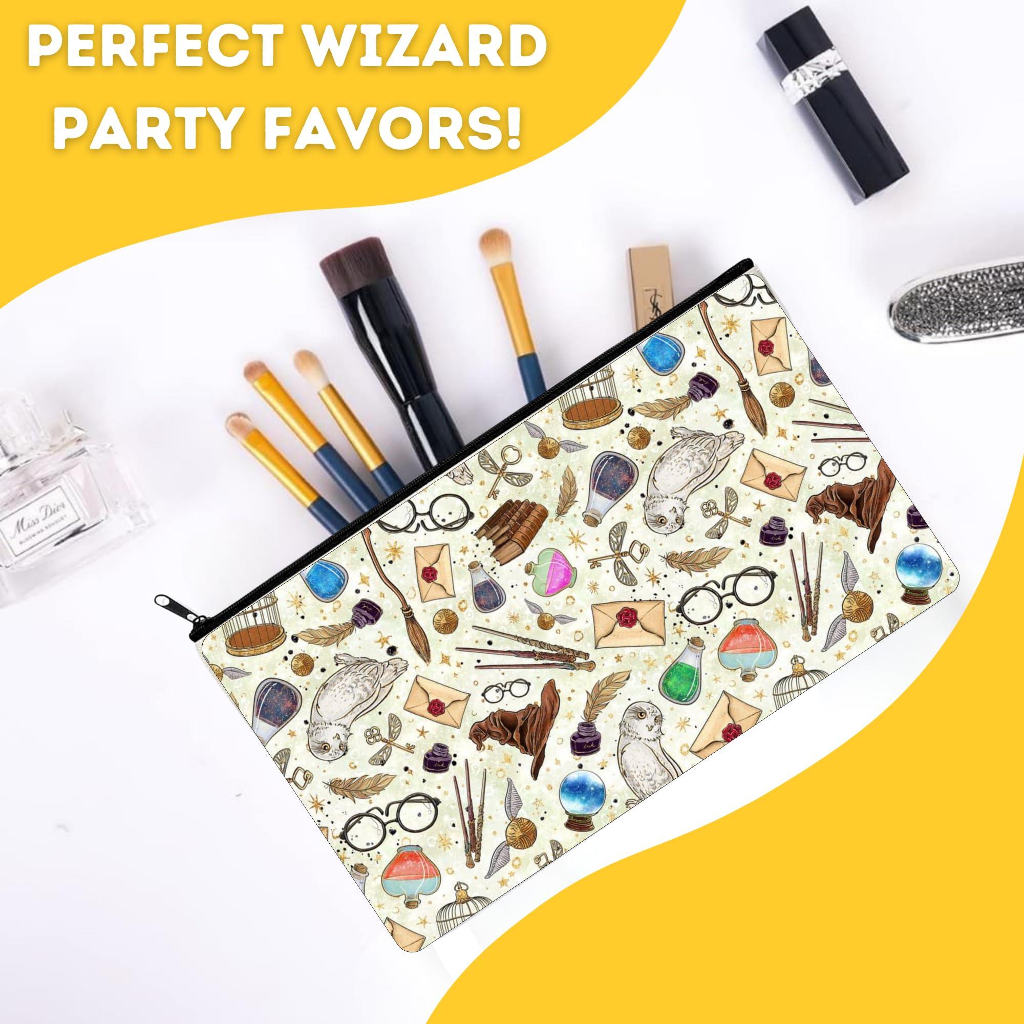 Echoglimmer 20 PCS Makeup Bag Wizard Harry Party Favors, Gift Bags, Harry Party Supplies, Fans Makeup Bag, Decorations Gift Bag, Harry Birthday Party Favors, Party Bags - H2 - Image 5