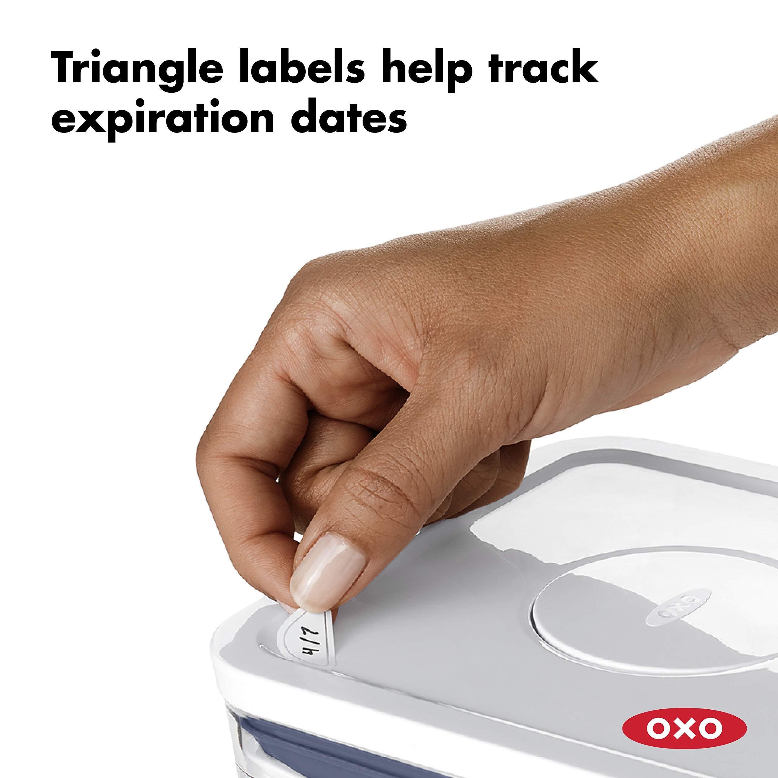 OXO Good Grips POP Container Removable Labels,White - Image 6