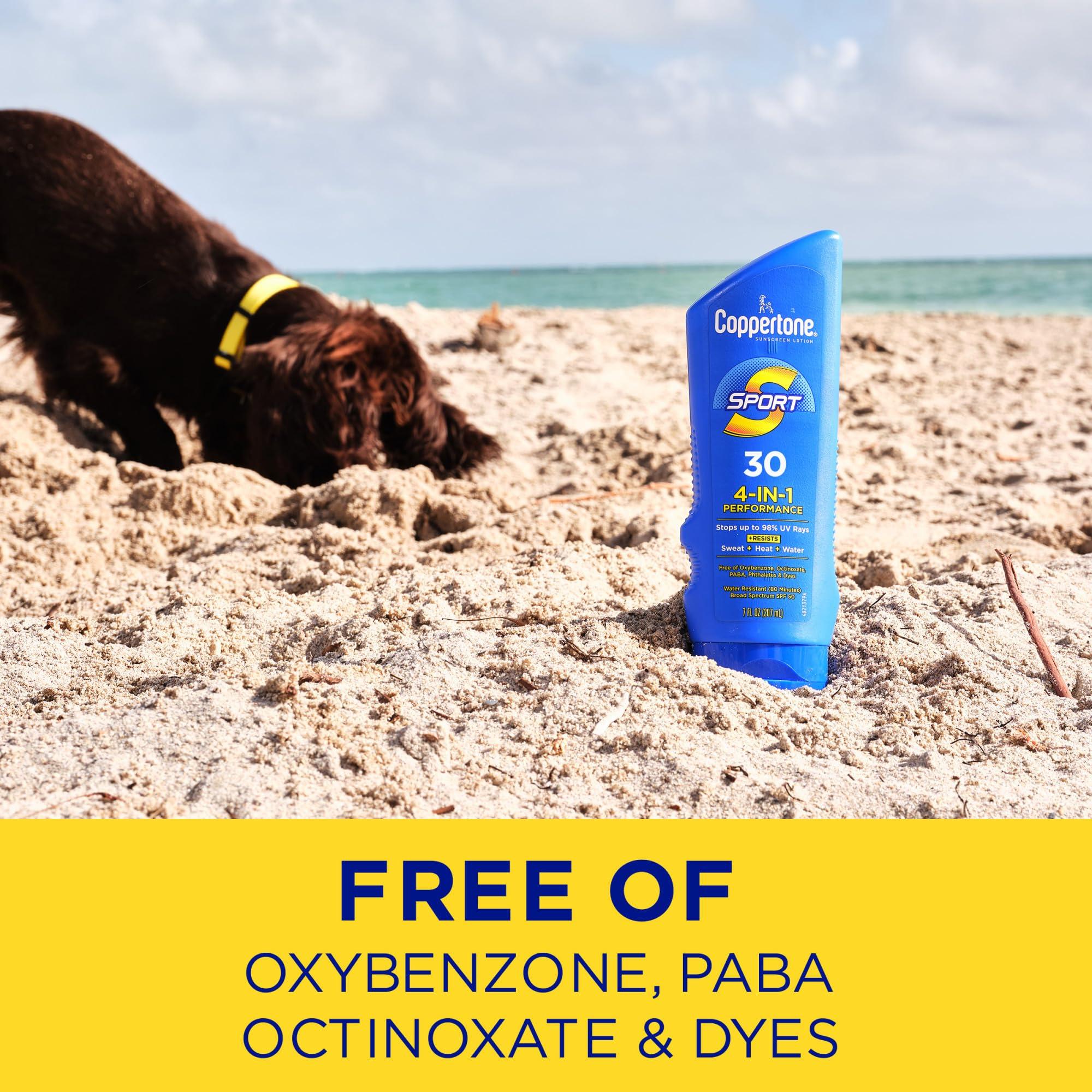 Coppertone Sport Sunscreen Lotion 30 SPF, 7 Oz - Pack of 2 - Image 8