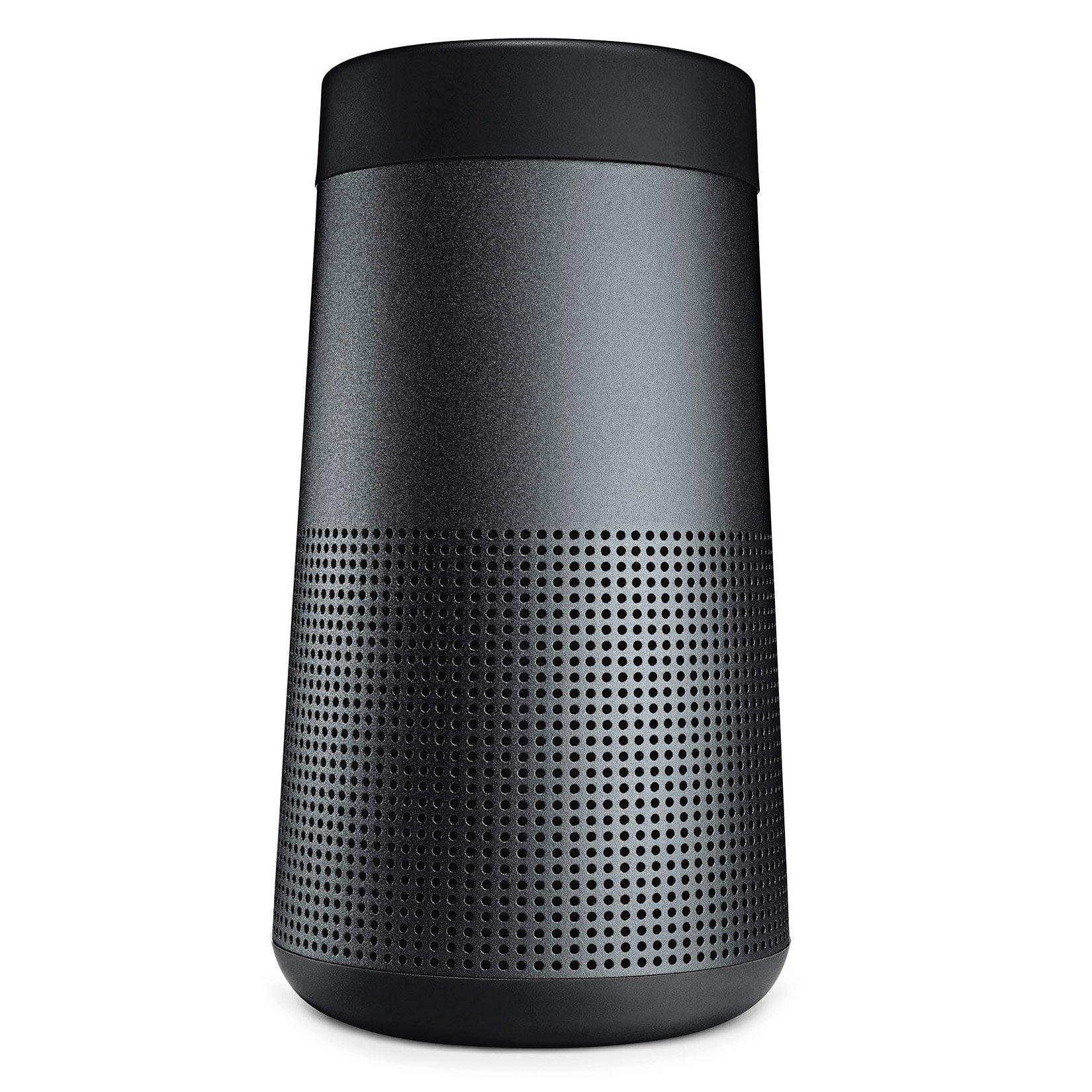 Bose The SoundLink Revolve, The Portable Bluetooth Speaker with 360 Wireless Surround Sound, Triple Black