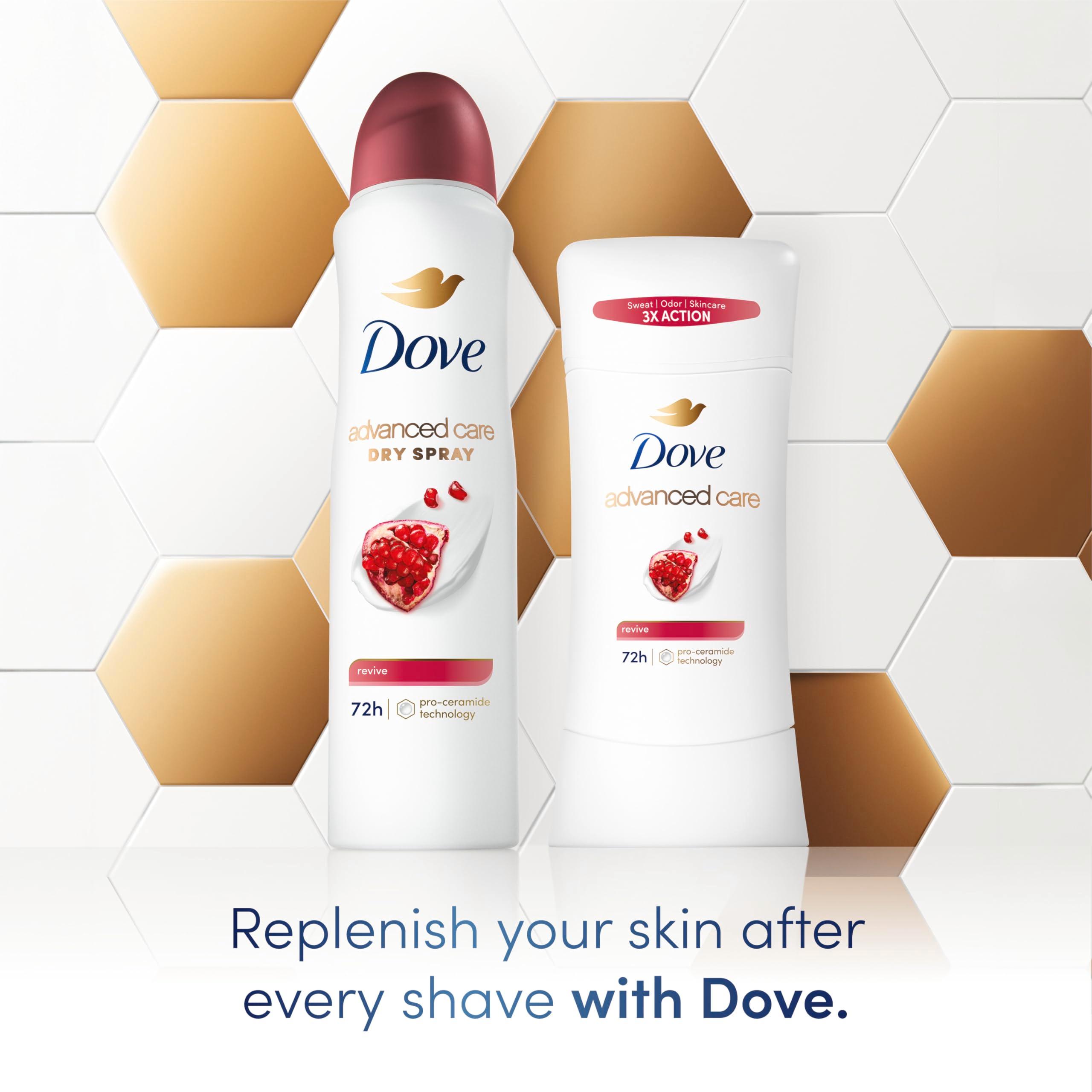 Dove Advanced Care Antiperspirant Deodorant Stick for Women Revive for 48 Hour Protection And Soft And Comfortable Underarms 2.6 oz, 2 Count - Image 5