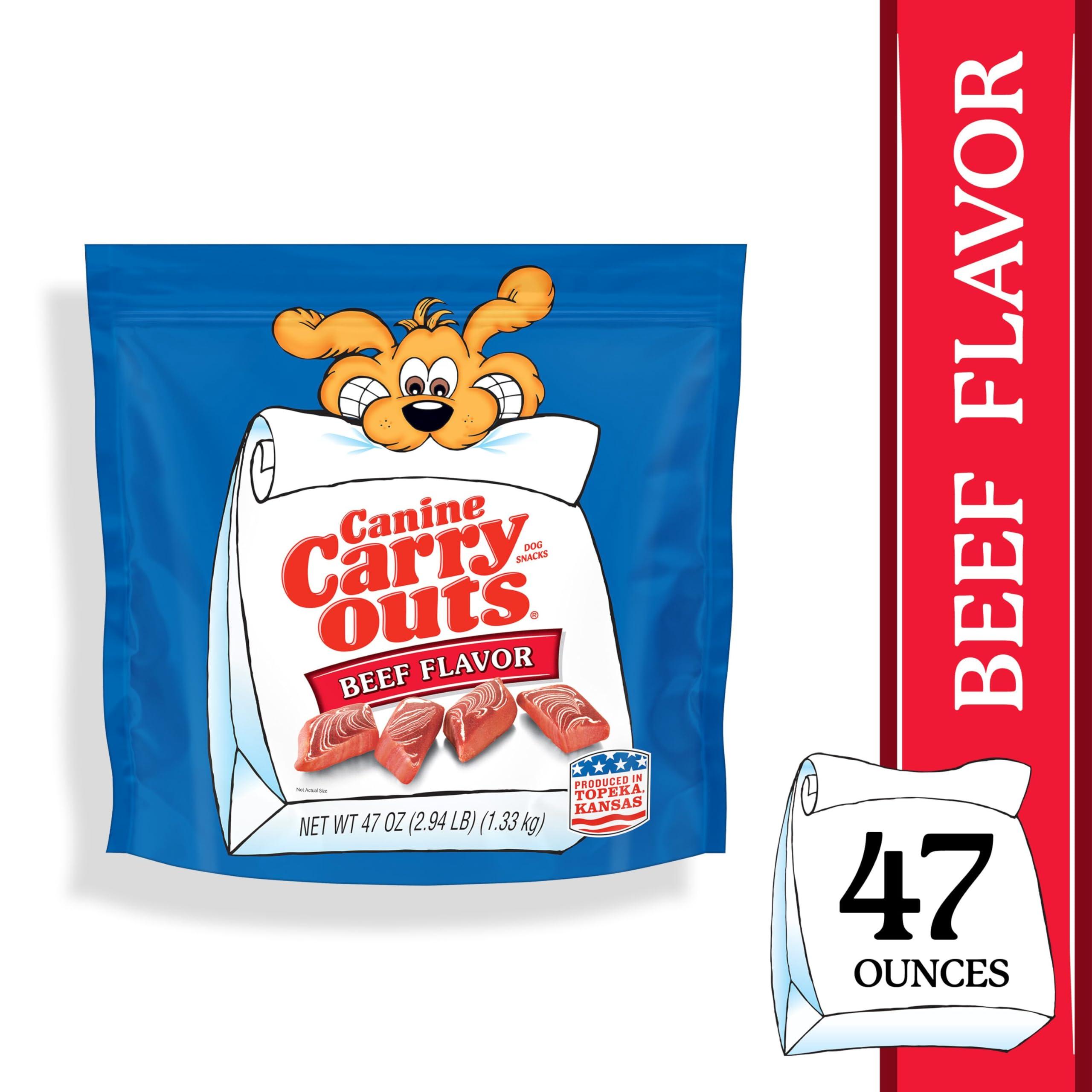 Canine Carry Outs Dog Treats, Beef Flavor, 47 Ounce - Image 2
