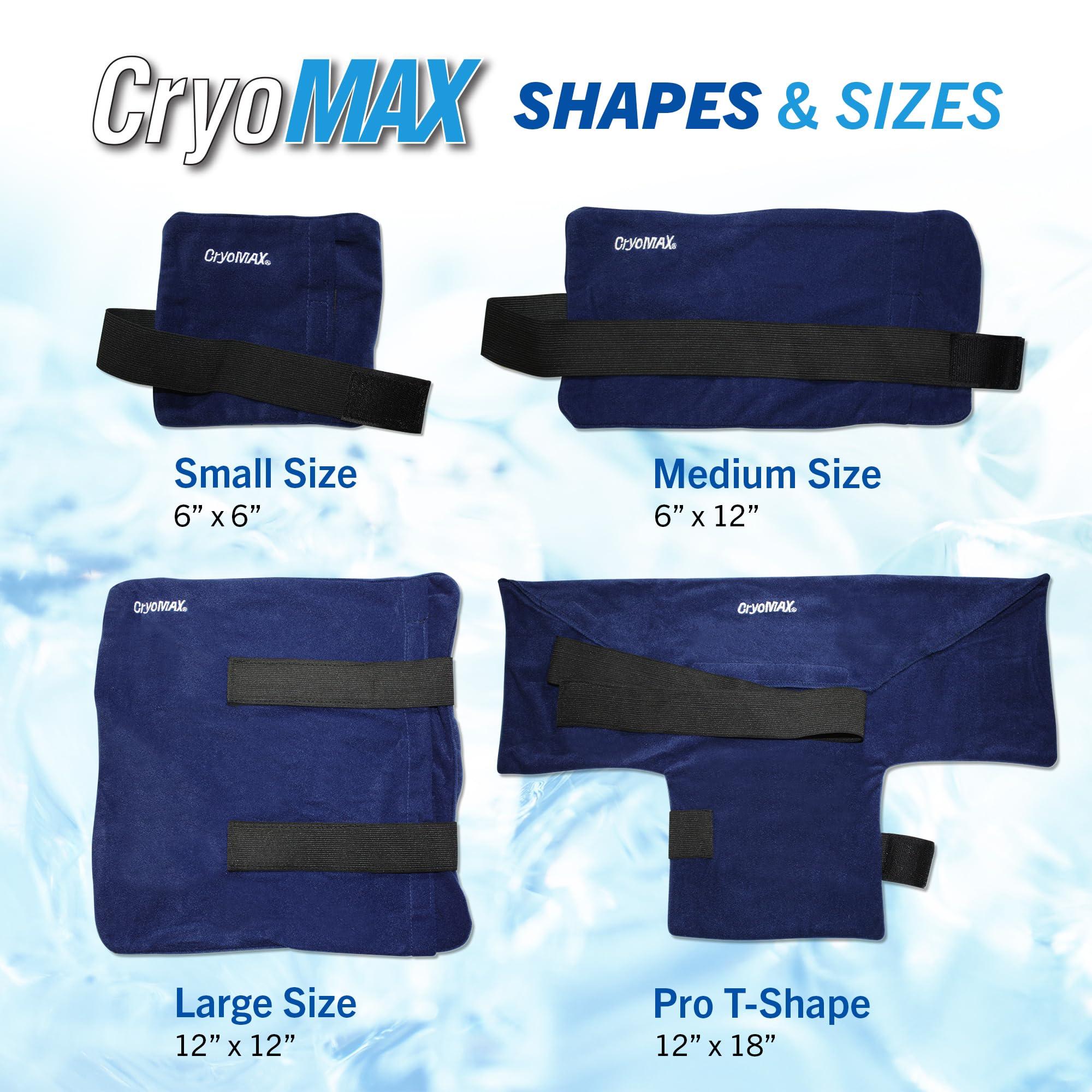 Cryo-Max Cold Pack, 8 Hour Reusable Cold Therapy Ice Pack for Elbows, Knees, Neck + More, Medium, 6" x 12" (1 Count) - Image 7