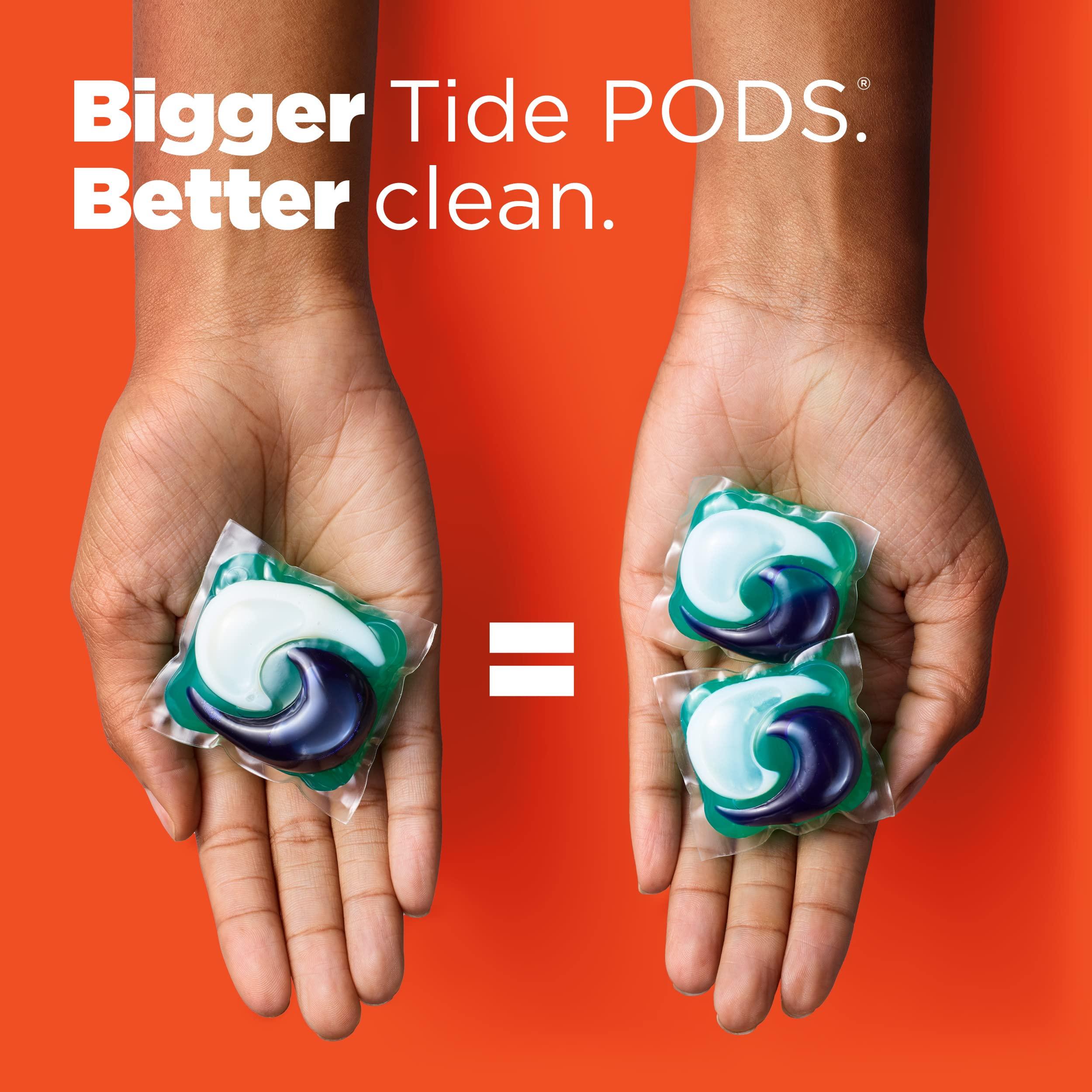 Tide Hygienic Clean Heavy 10x Duty Power PODS Laundry Detergent Pacs, Original, 25 count, For Visible and Invisible Dirt - Image 3