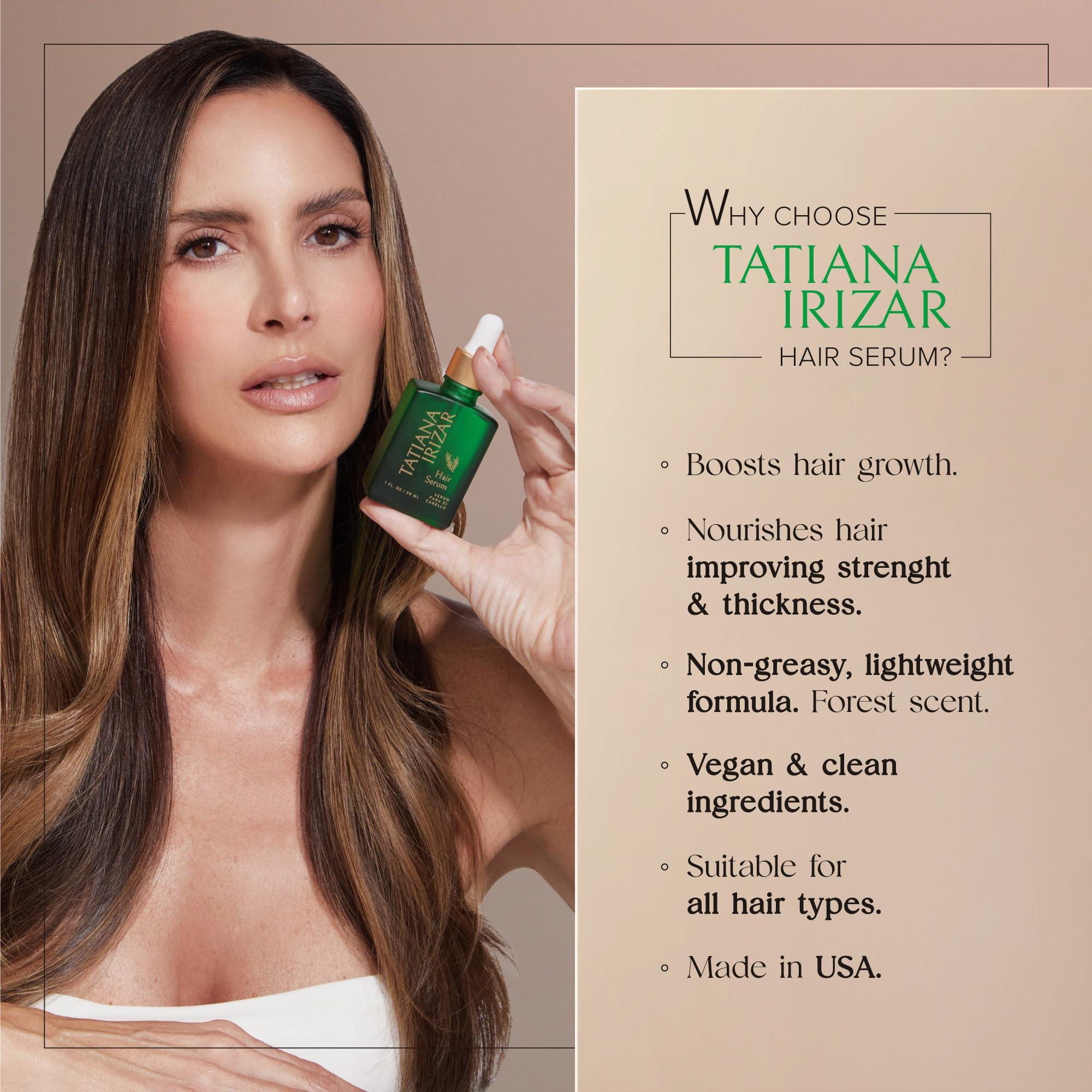 Hair Serum for Hair Growth Serum Women Made in USA - Scalp Serum for Hair Growth Non-Greasy Rosemary & Amla Hair Care - Natural 1 Fl.Oz Hair Loss Treatments for Women Regrowth Treatment - Image 2