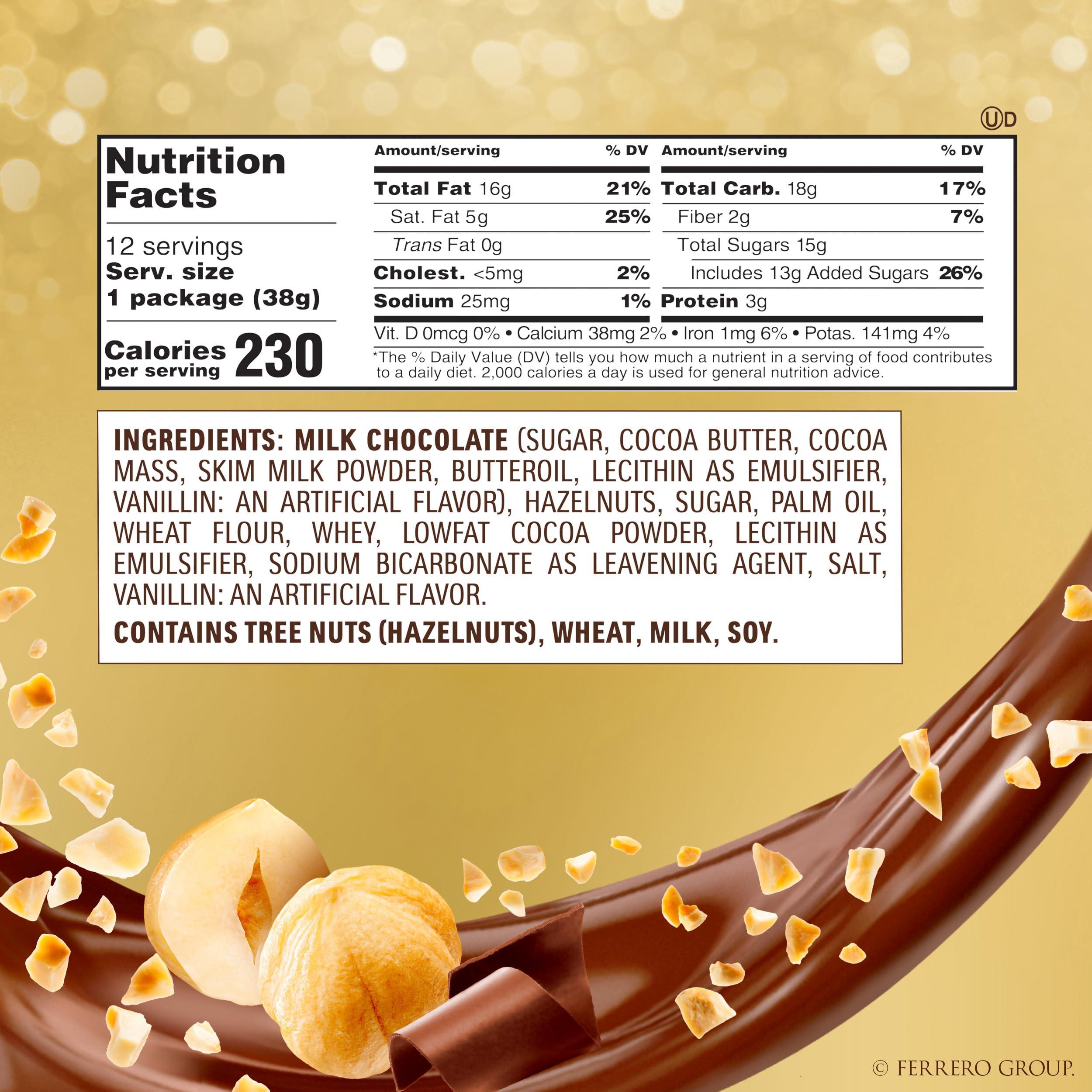 Ferrero Rocher, 24 Count, Premium Milk Chocolate Hazelnut, Chocolates for Gifting, 10.6 oz - Image 2