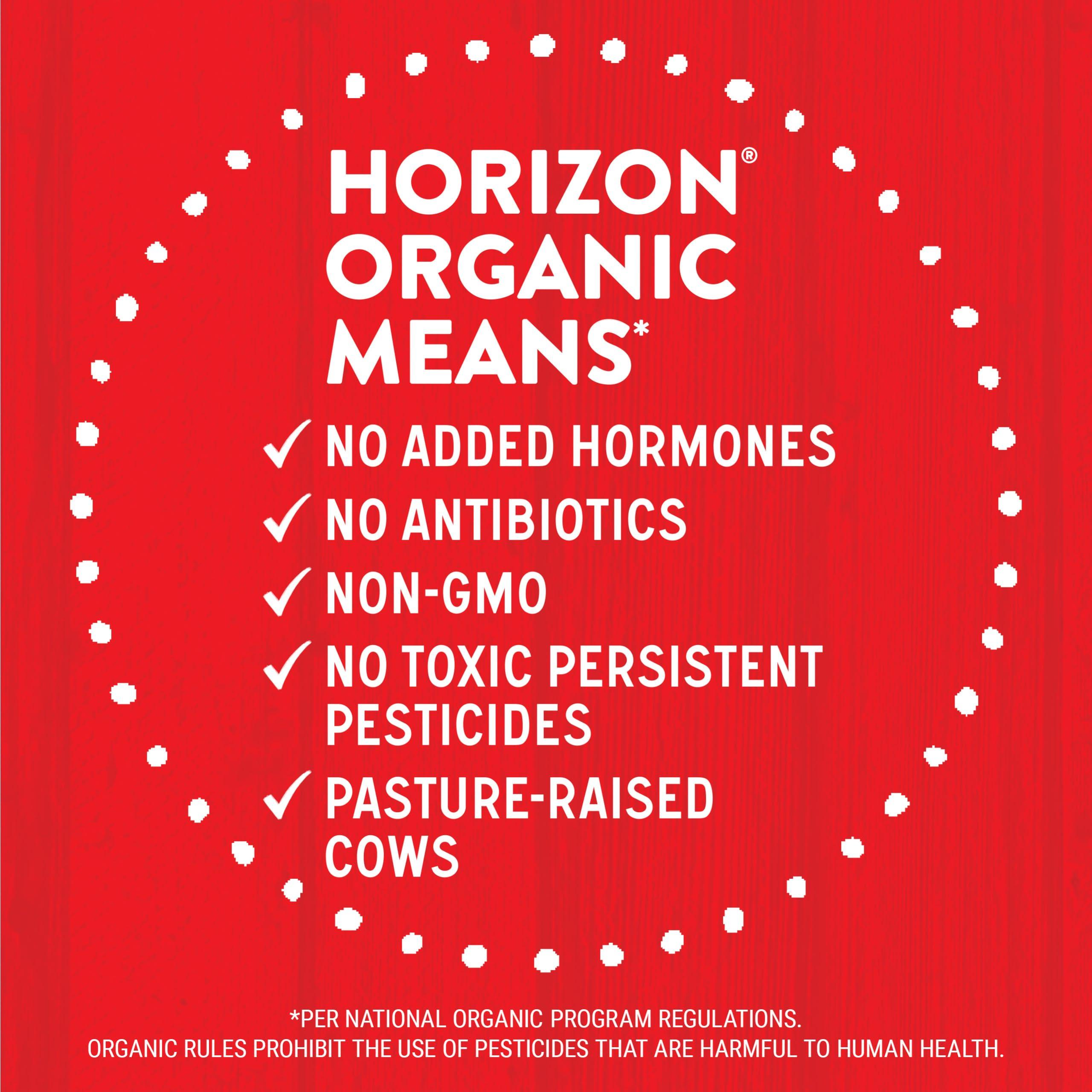 Horizon Organic Shelf-Stable 1% Lowfat Milk Boxes, Chocolate, 8 Fl Oz, 18 Pack - Image 6