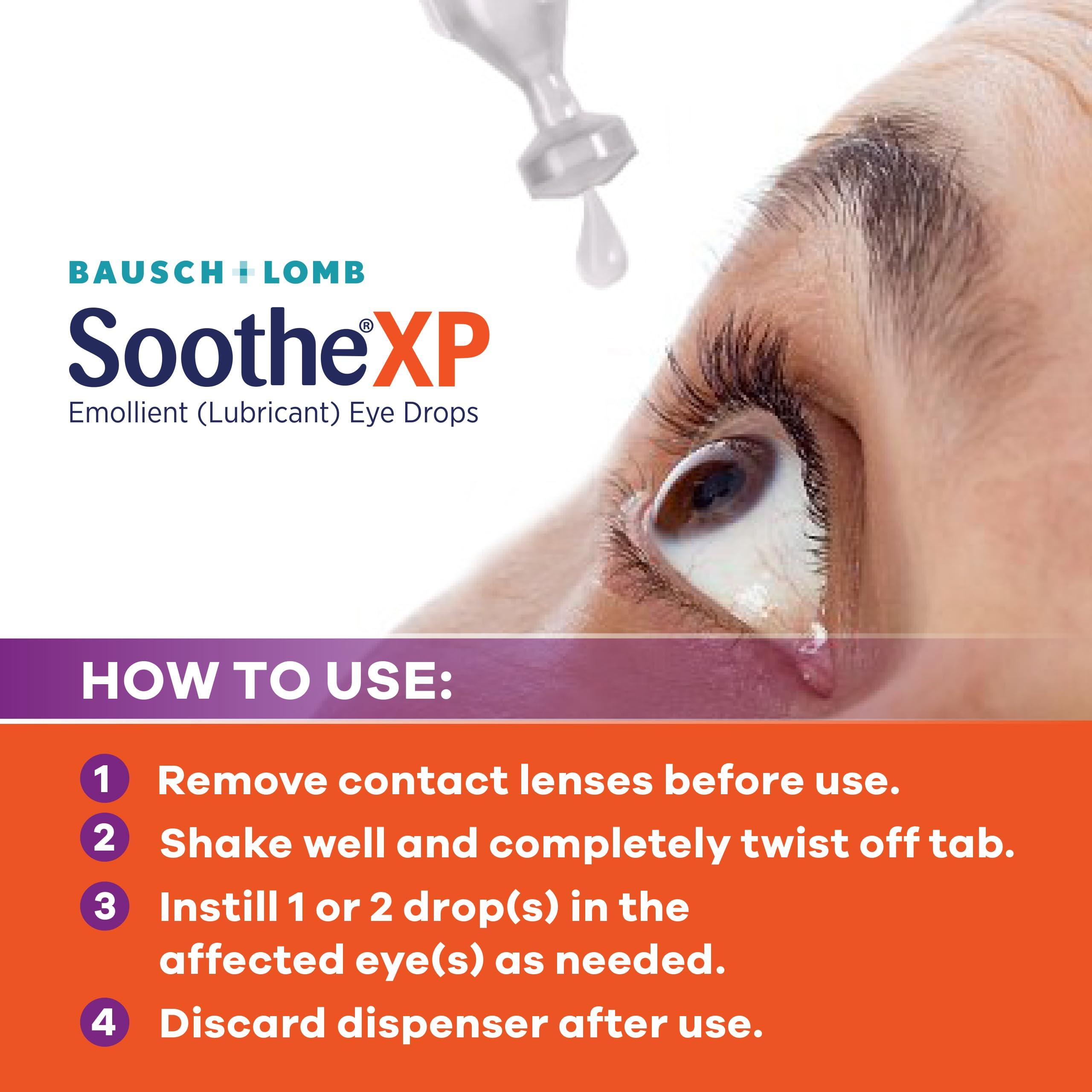 Soothe XP Preservative Free Eye Drops, Xtra Protection Lubricating Eye Drops for Dry Eyes, Relieves Irritation & Protects Against Tear Loss, Advanced Dry Eye Therapy, Single Use Vials, 30 Count - Image 6
