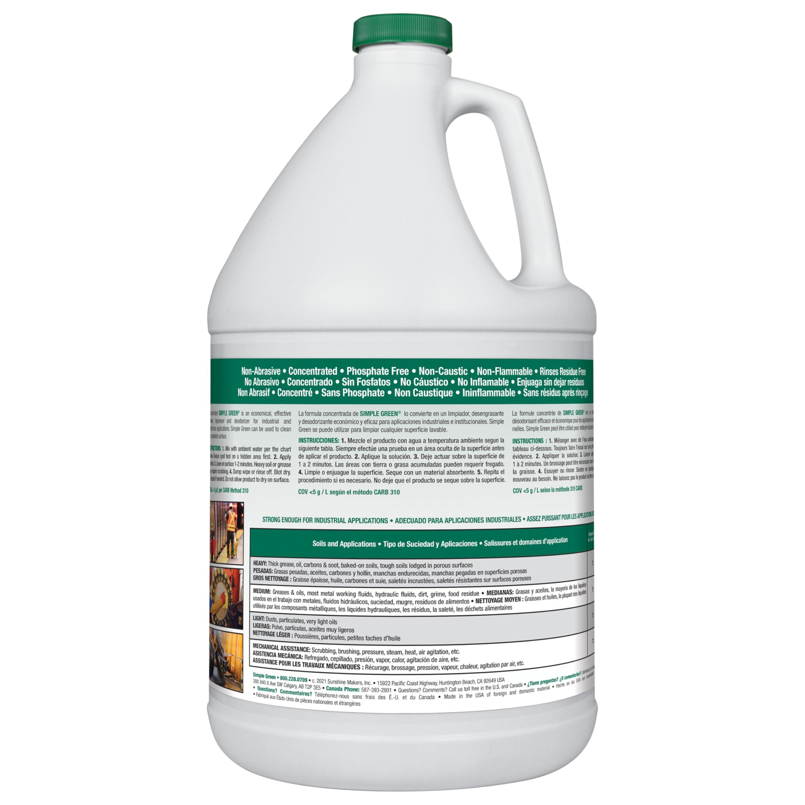 Update the product name to SIMPLE GREEN Industrial Cleaner and Degreaser, 1 US GALLON - Image 2