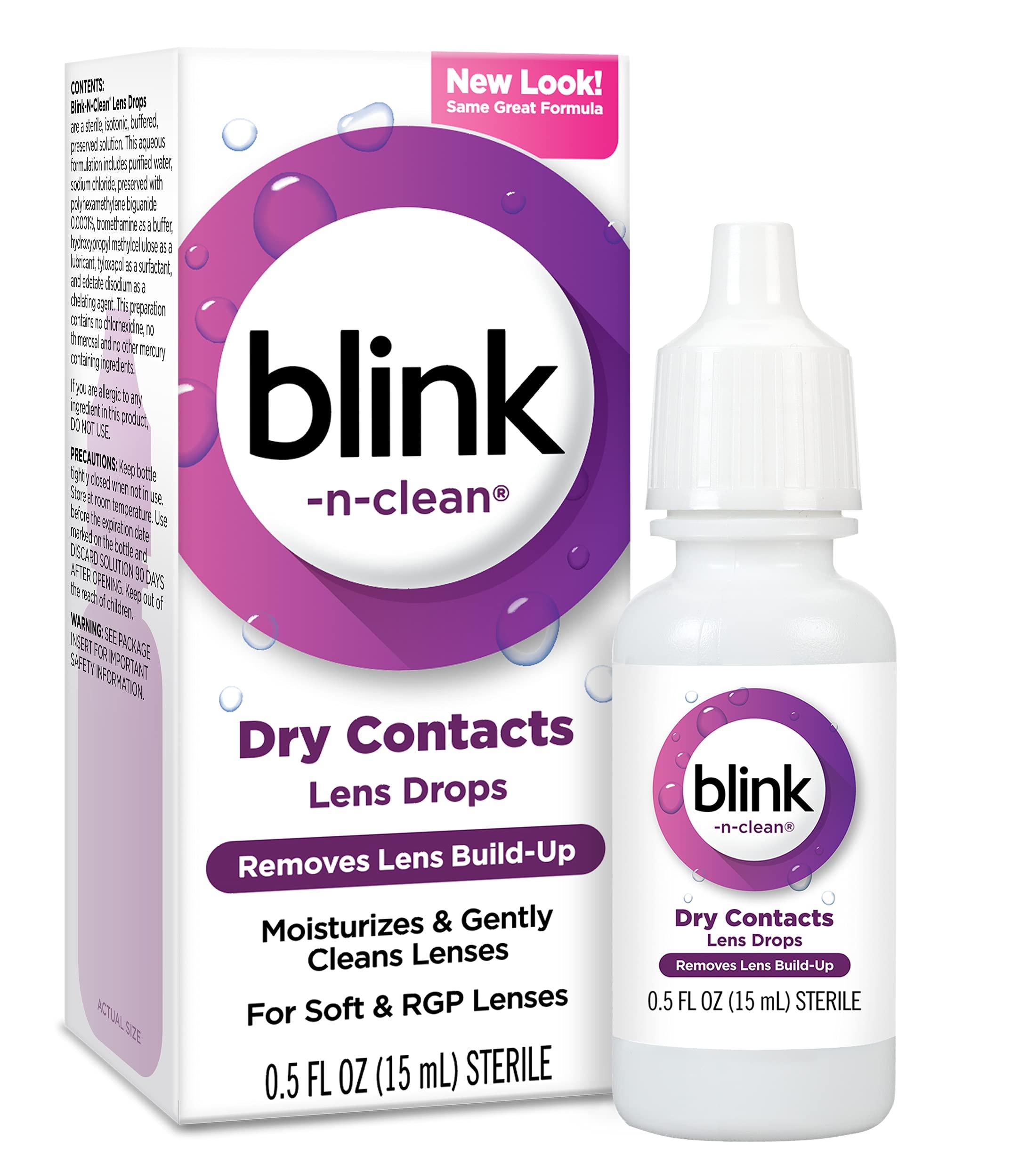 Complete Blink-N-Clean Lens Drops For Soft Contact Lenses, 15 ml (Pack of 2) - Image 4