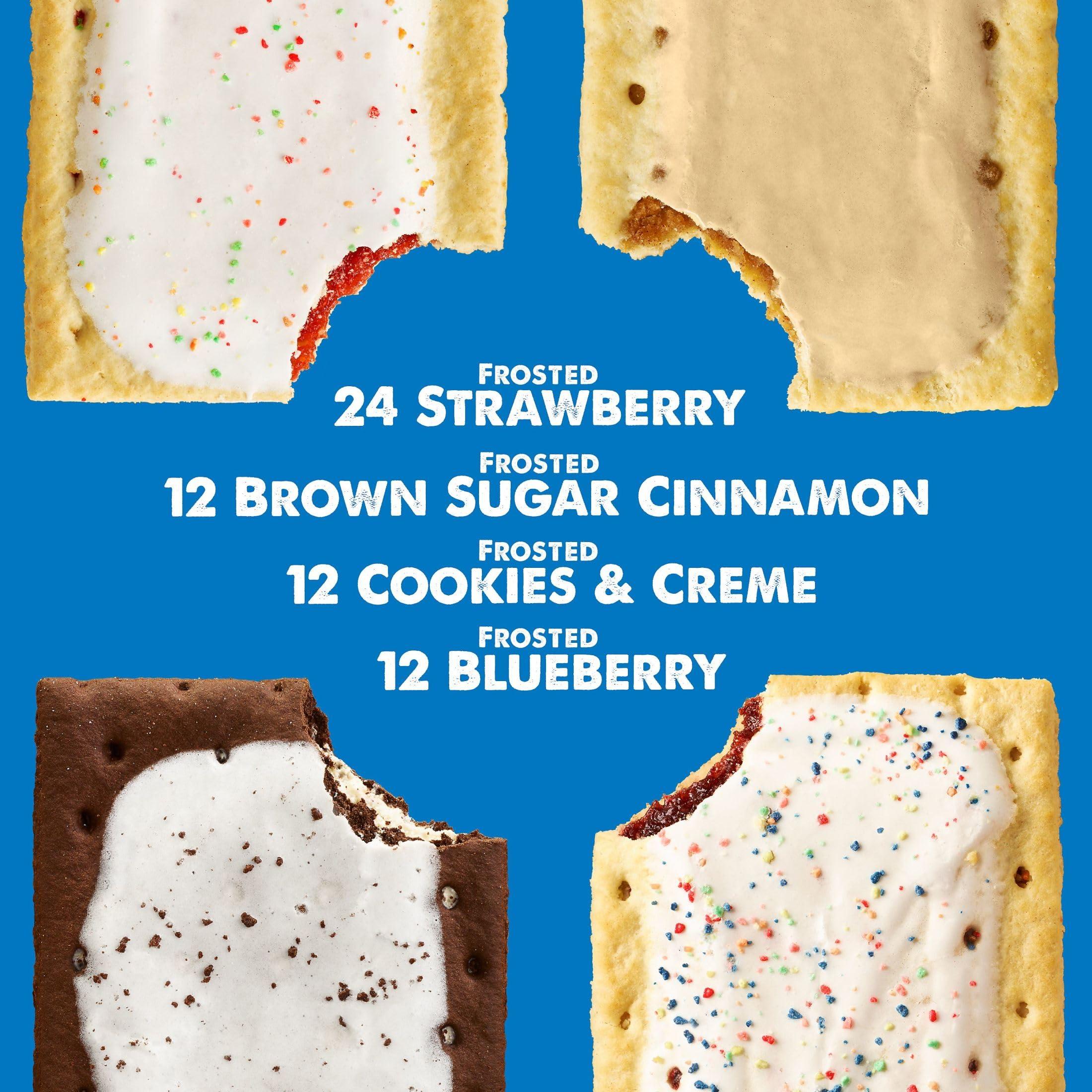 Pop-Tarts Toaster Pastries, Breakfast Foods, Kids Snacks, Variety Pack (5 Boxes, 60 Pop-Tarts) - Image 5