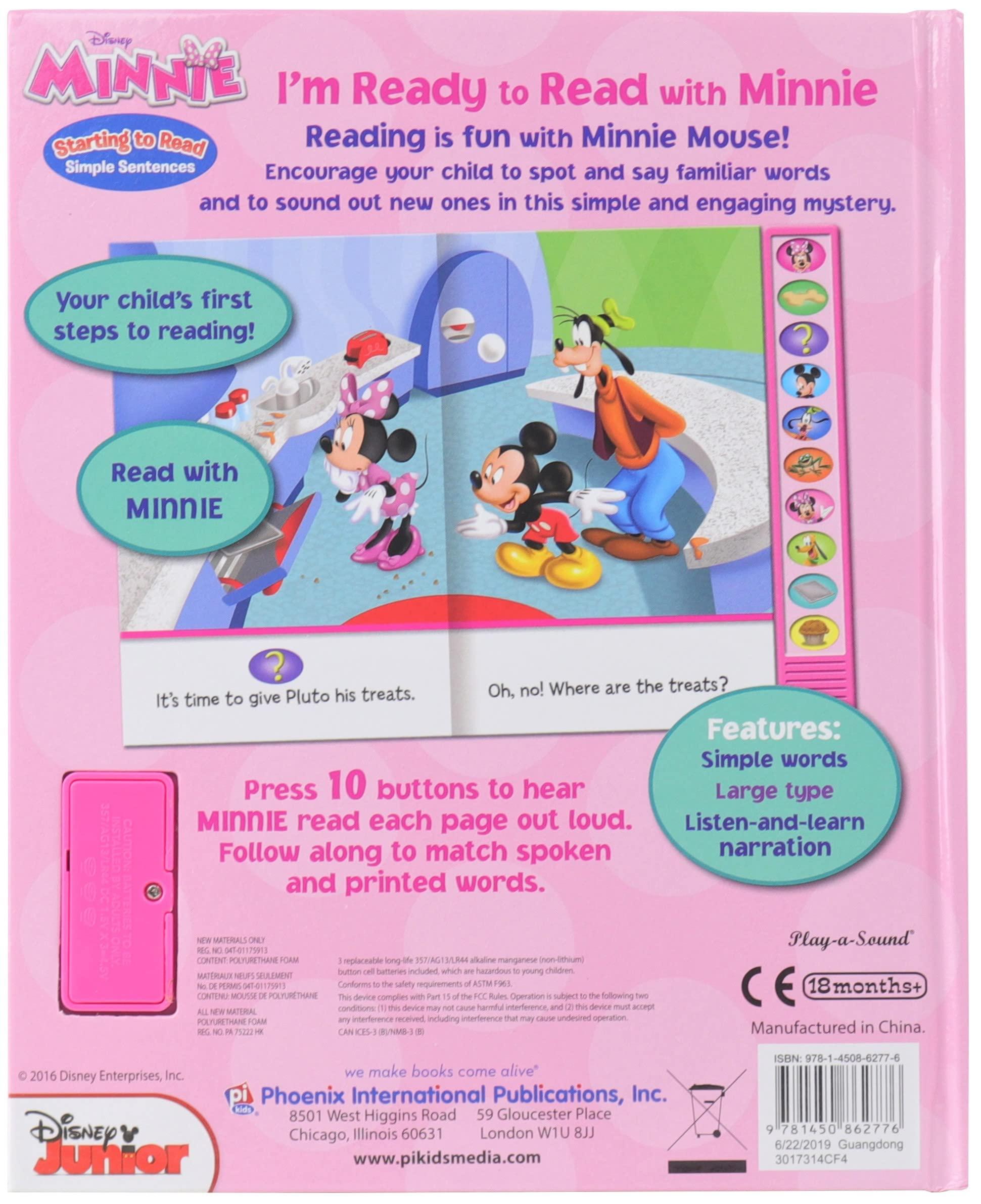 Disney Minnie Mouse - I'm Ready to Read with Minnie Sound Book - PI Kids - Image 2