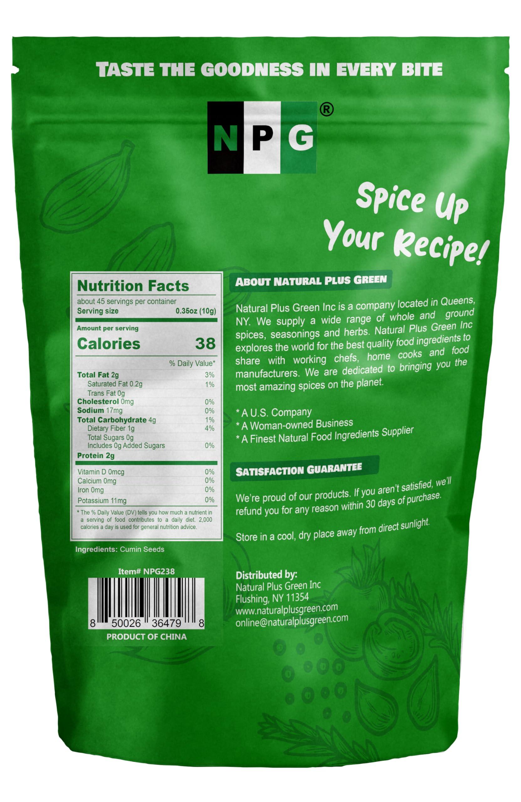 NPG Whole Cumin Seeds 16 Ounces, Raw All Natural Gluten Free Non-GMO, Whole Cumin Seed Bulk for Mediterranean and Southwest Asia Dishes - Image 2