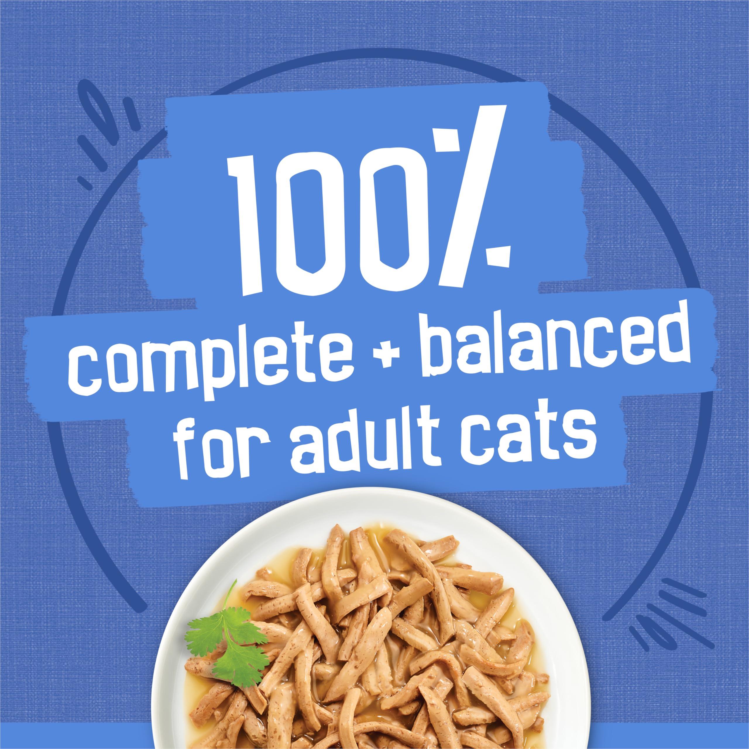 Purina Friskies Gravy Wet Cat Food Variety Pack, Shreds With Beef, With Chicken, and Turkey and Cheese Dinner - (Pack of 24) 5.5 oz. Cans - Image 8