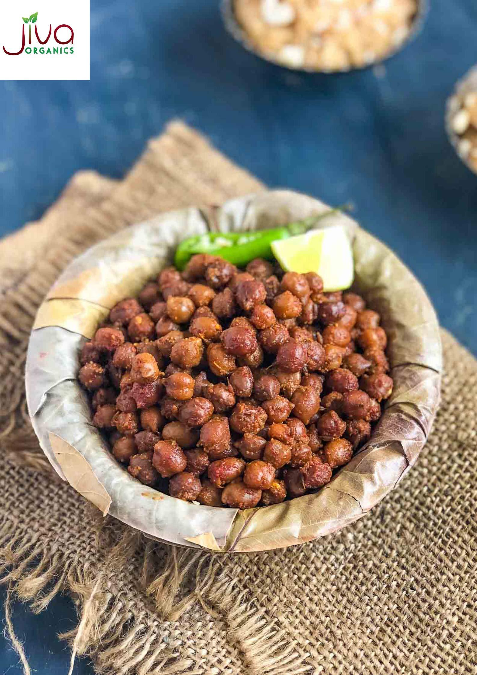 Jiva Organics Organic Kala Chana 2 Pound Bulk Bag - Black Gram, Desi Black Chickpeas, 100% Natural & Non-GMO - Image 4