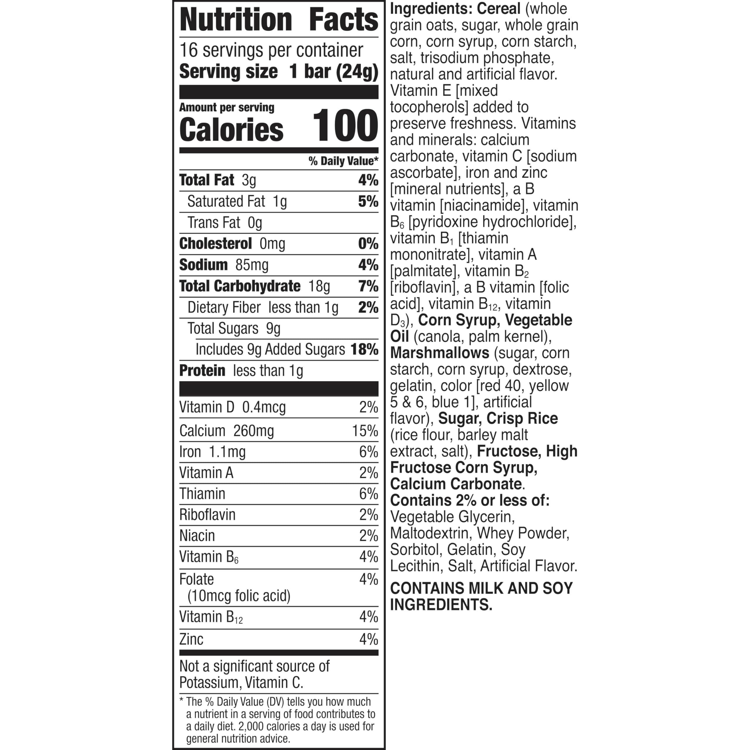 Lucky Charms Breakfast Cereal Treat Bars, Snack Bars, Value Pack, 16 ct - Image 2