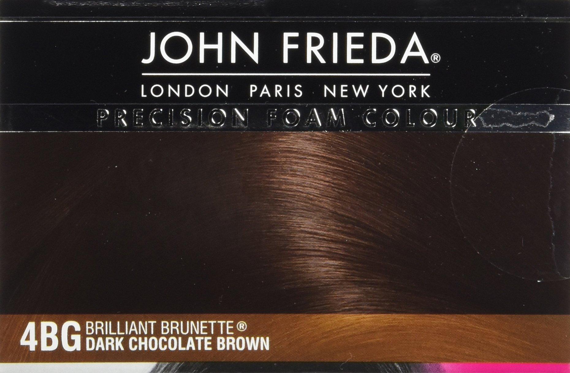 John Frieda Precision Foam Colour, Dark Chocolate Brown 4BG, Full-Coverage Hair Color Kit, Anti-Fade Gray Coverage, Deep Color Saturation Hair Dye, 1 Application - Image 13