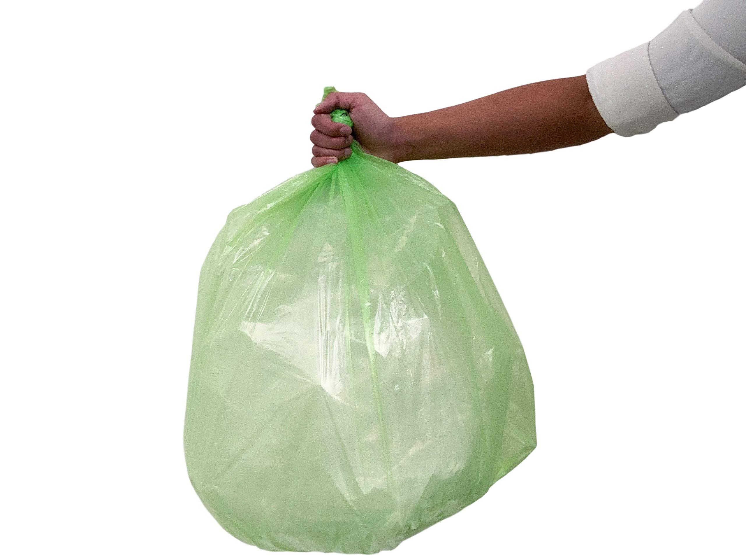 Reli. Biodegradable 13 Gallon Trash Bags | 100 Count | ASTM D6954 | Green | Eco-Friendly | Oxobiodegradable Under Certain Conditions (See Product Description) - Image 4