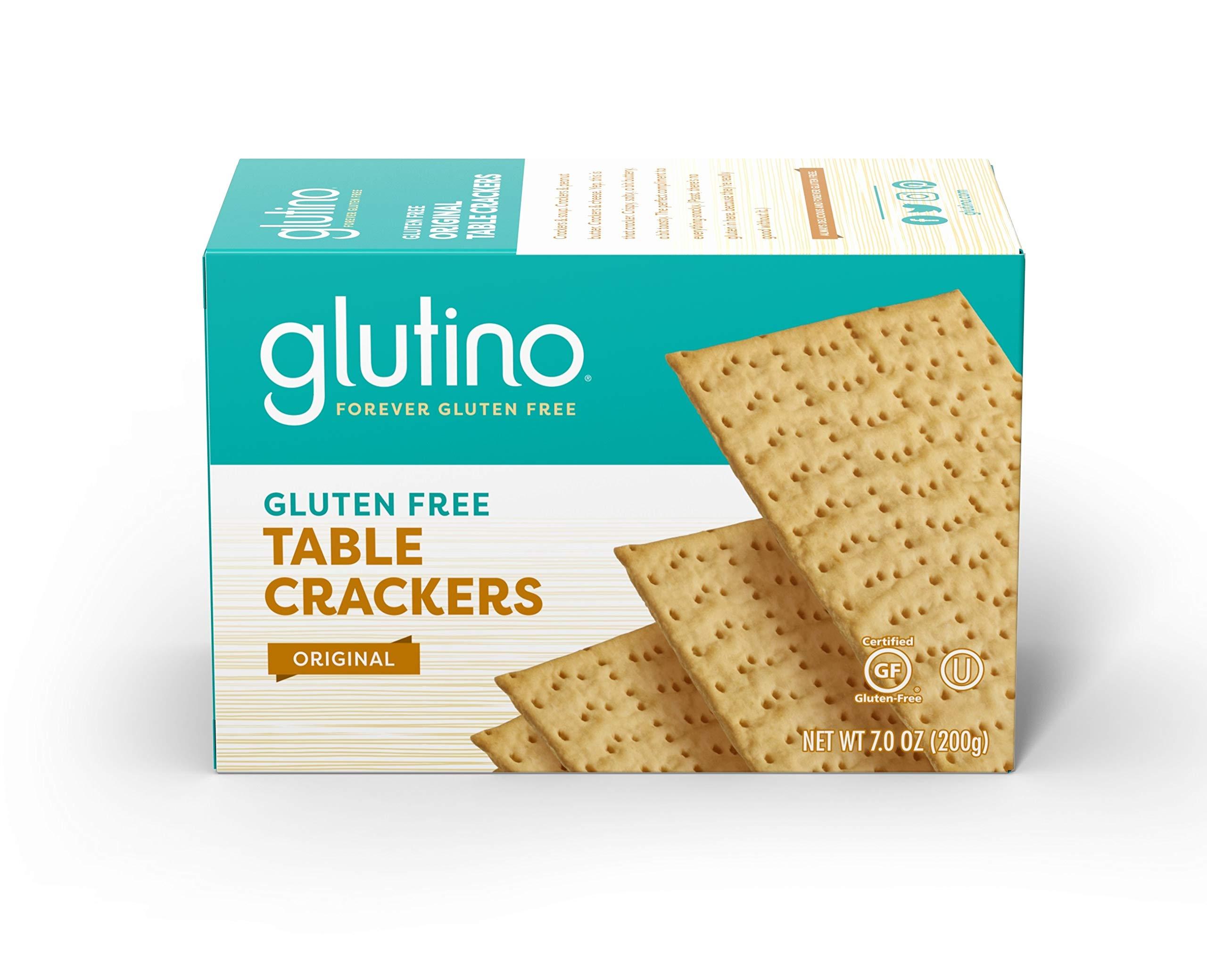 Glutino Gluten Free Table Crackers, Premium Squares, Original, 7 oz - Image 7