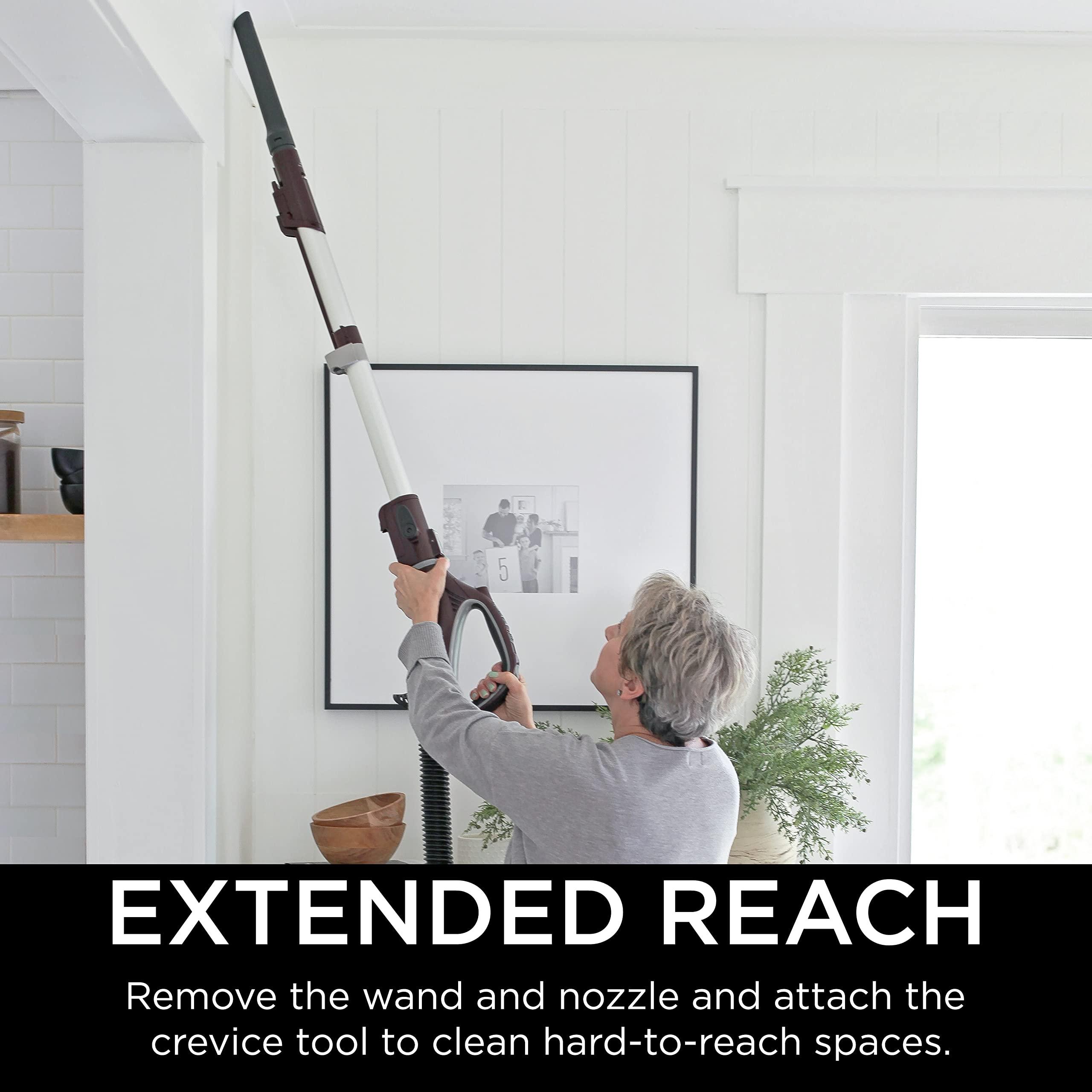 Shark NV752 Rotator Powered Lift-Away TruePet Upright Vacuum with HEPA Filter, Large Dust Cup Capacity, LED Headlights, Upholstery Tool, Perfect Pet Power Brush & Crevice Tool, Bordeaux - Image 5