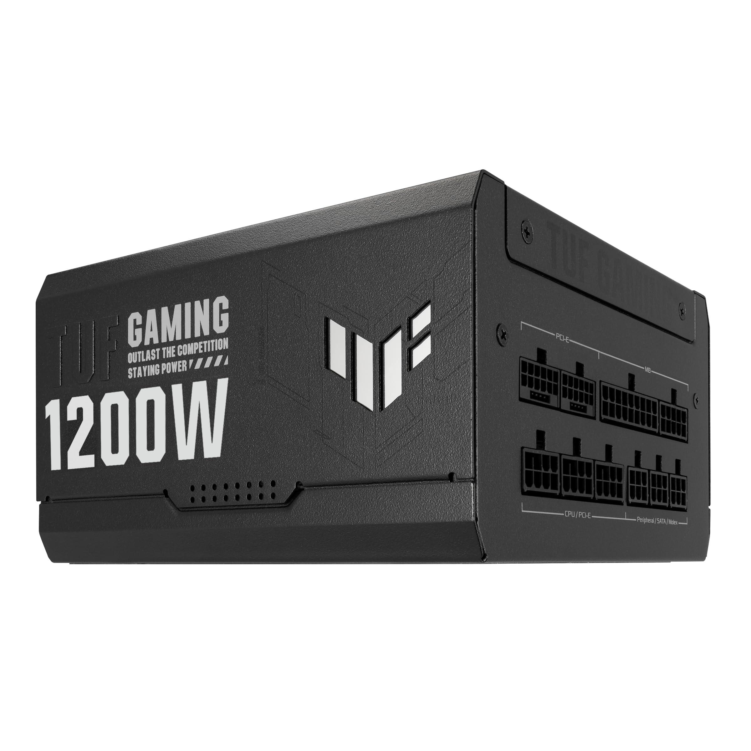 ASUS TUF Gaming 1200W Gold (1200 Watt, ATX 3.0 Compatible Fully Modular Power Supply, 80+ Gold Certified, Military-Grade Components, Dual Ball Bearing, Axial-tech Fan, PCB Coating, 10 Year Warranty) - Image 15