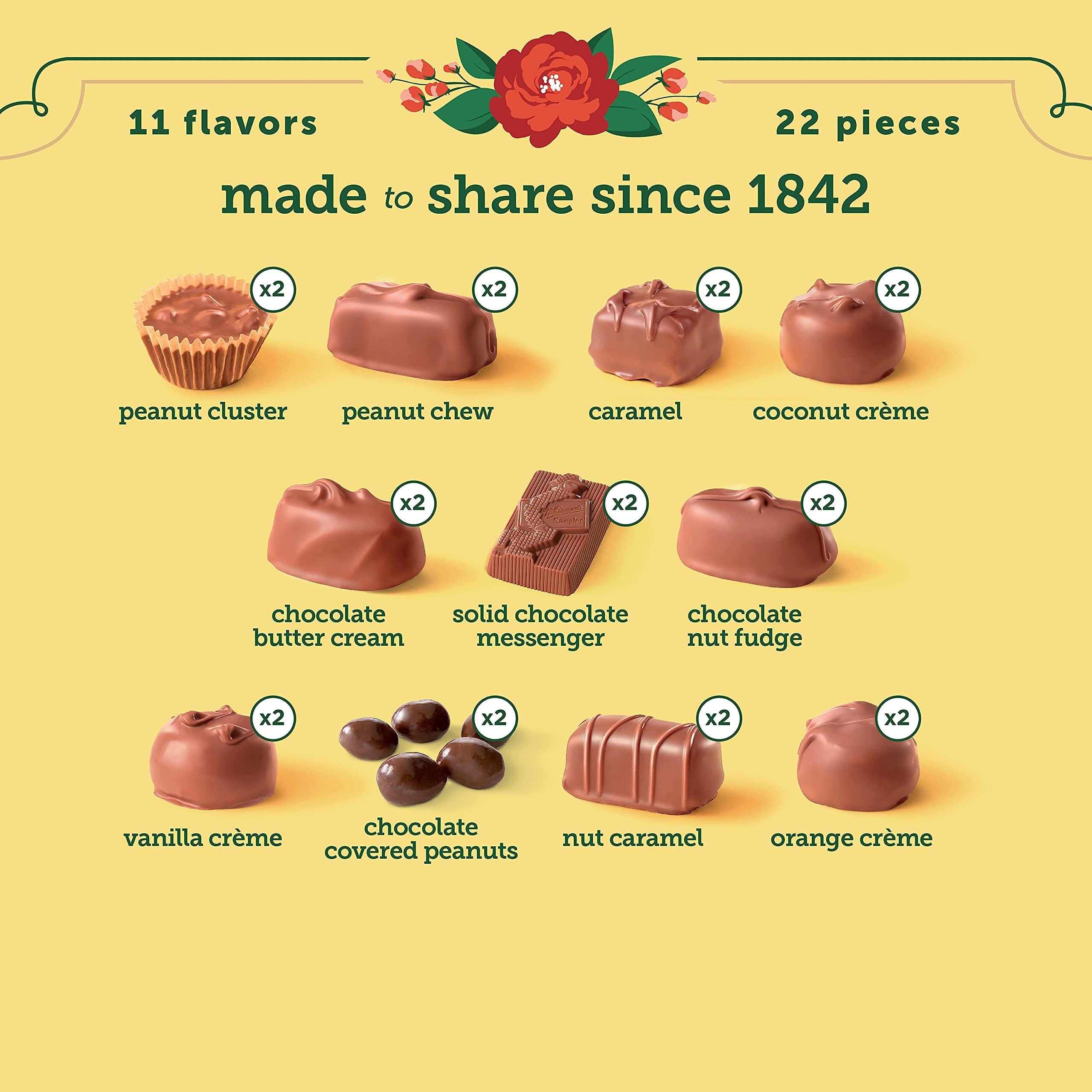 Whitman's Sampler Mother's Day Milk Chocolates Gift Box, 10 Ounce (22 Pieces) - Image 5