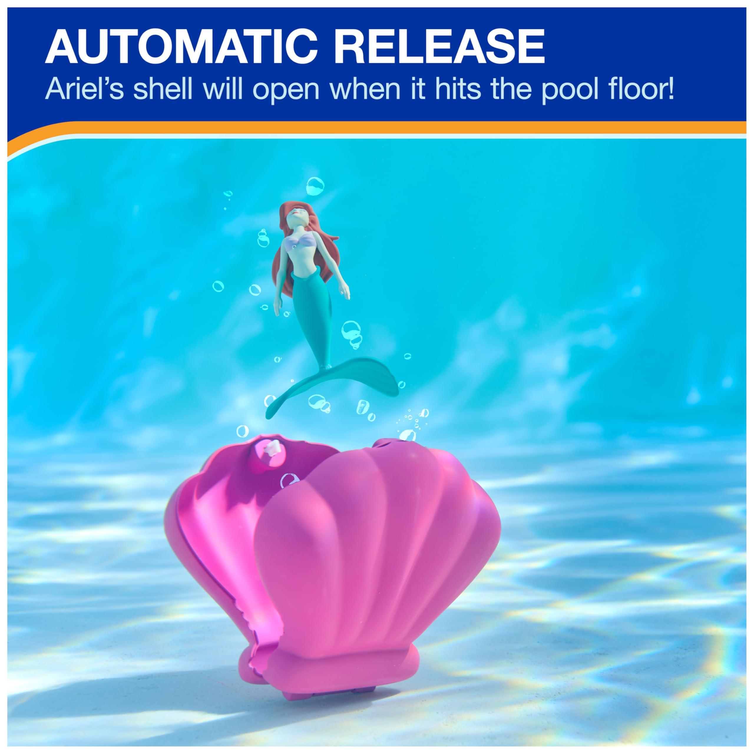 Swimways Disney Princess Ariel Dive Characters 3-Pack, Swimming Pool Accessories & Kids Pool Toys, Pool Party Supplies & Water Toys for Kids Aged 5 & Up - Image 4