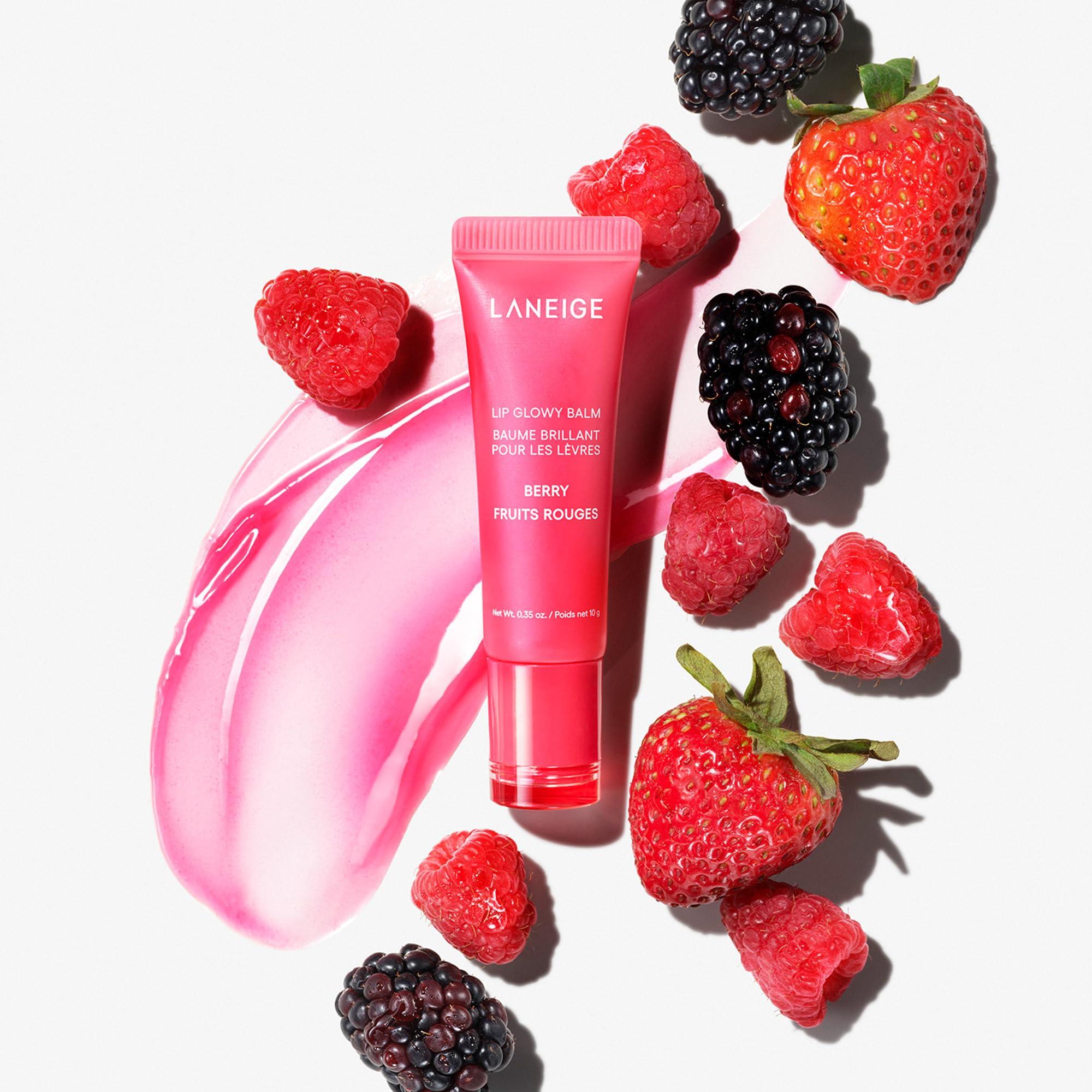 LANEIGE Lip Glowy Balm: Hydrate, Glossy, Lightweight, Moisturize & Tint with Shea Butter - Image 4
