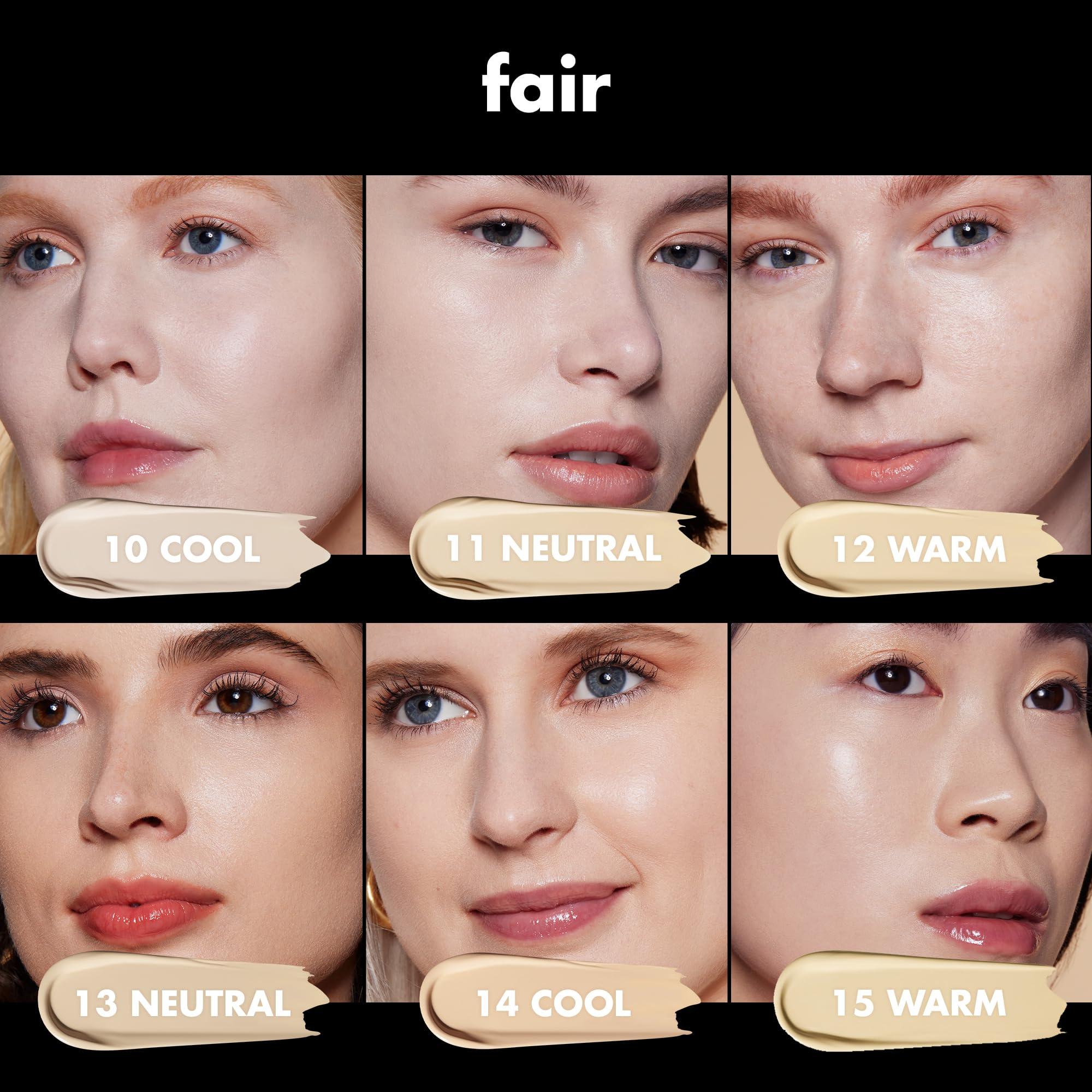 e.l.f. Soft Glam Foundation, Medium Coverage, Long-Lasting & Buildable Foundation For A Smooth, Satin Finish, Vegan & Cruelty-Free, 25 Light Neutral - Image 3